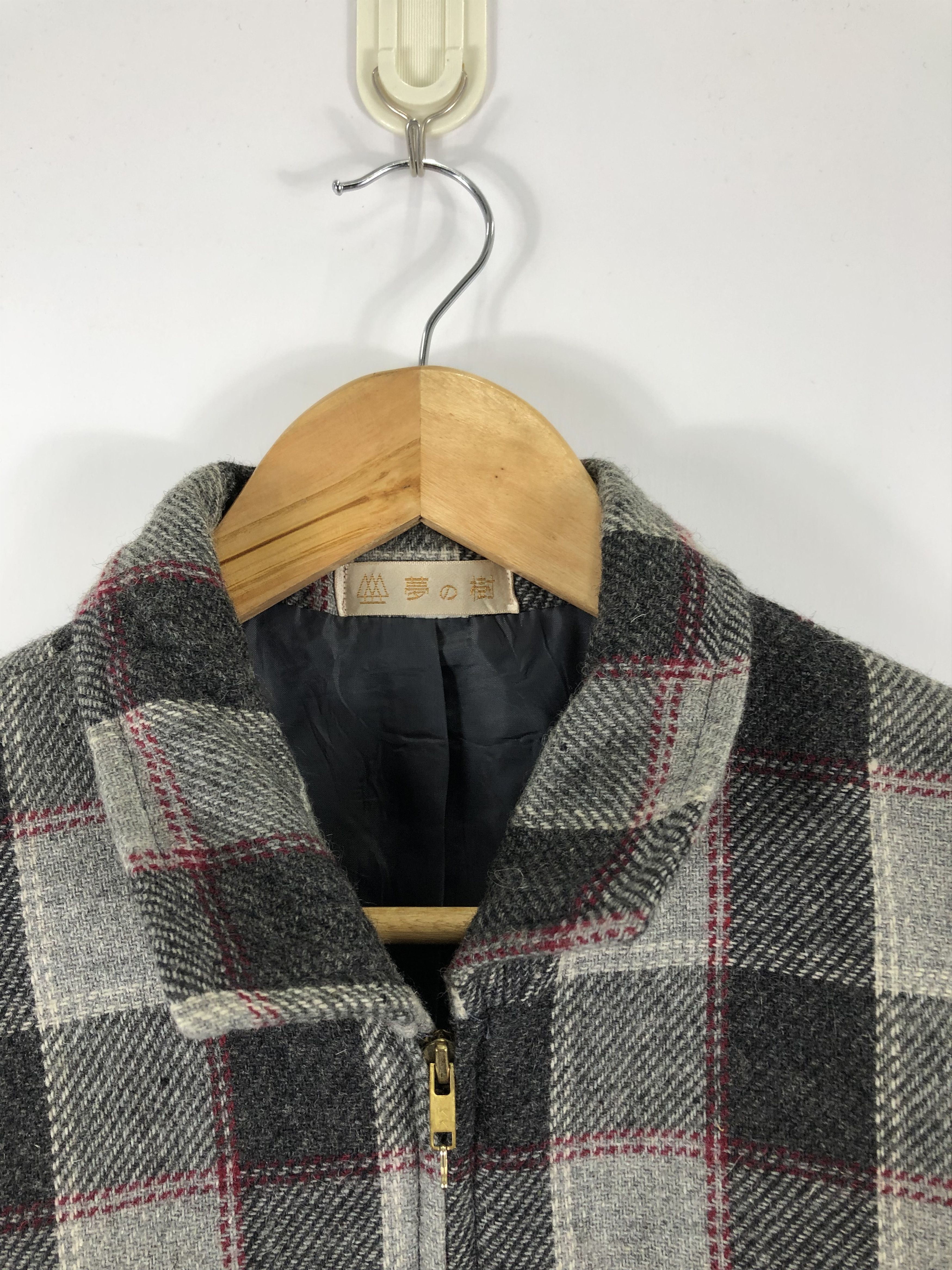 Japanese Brand Vintage 90s Bomber Jacket Plaid J0581 Size US L / EU 52-54 / 3 - 6 Thumbnail