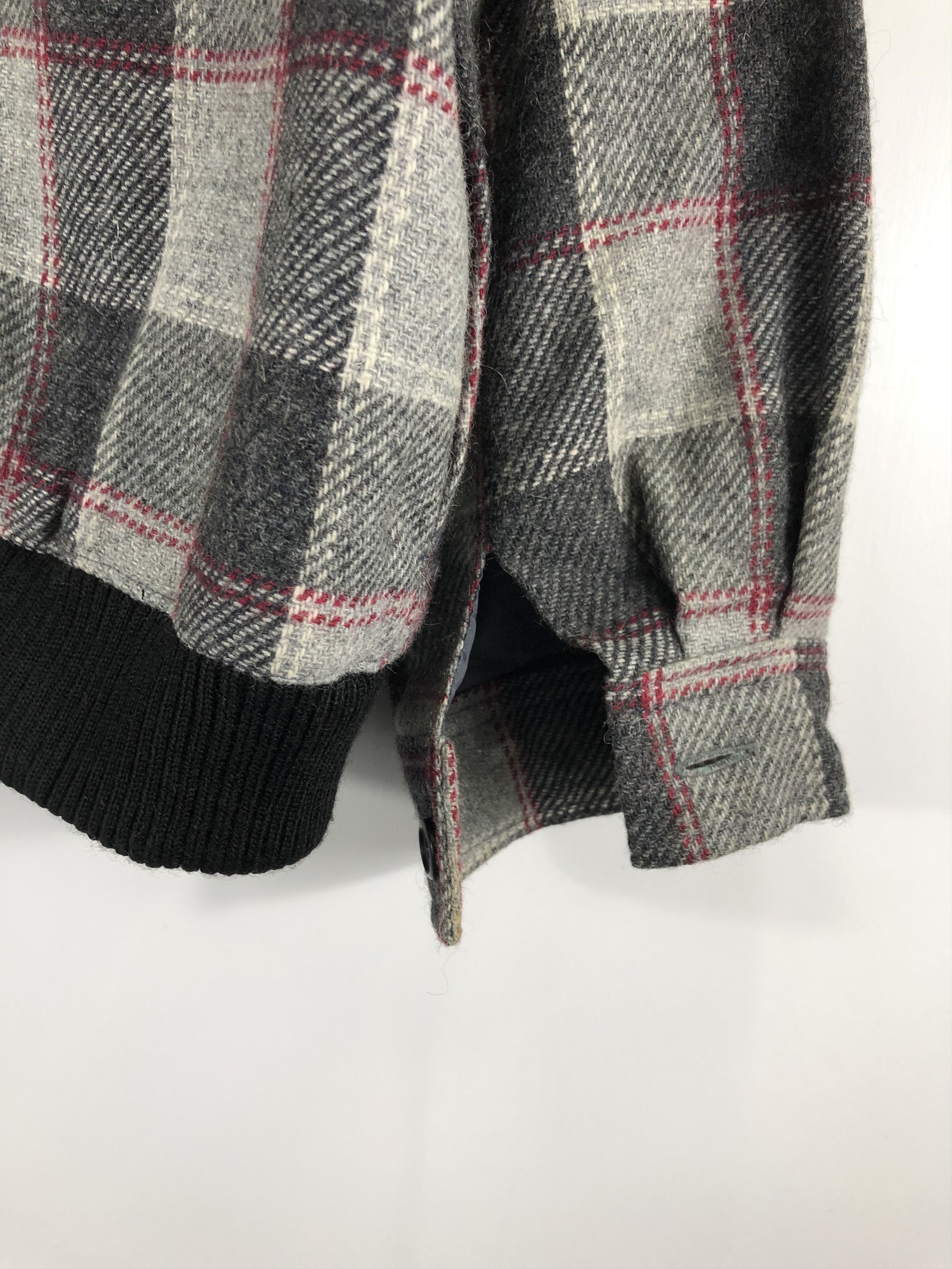 Japanese Brand Vintage 90s Bomber Jacket Plaid J0581 Size US L / EU 52-54 / 3 - 10 Thumbnail