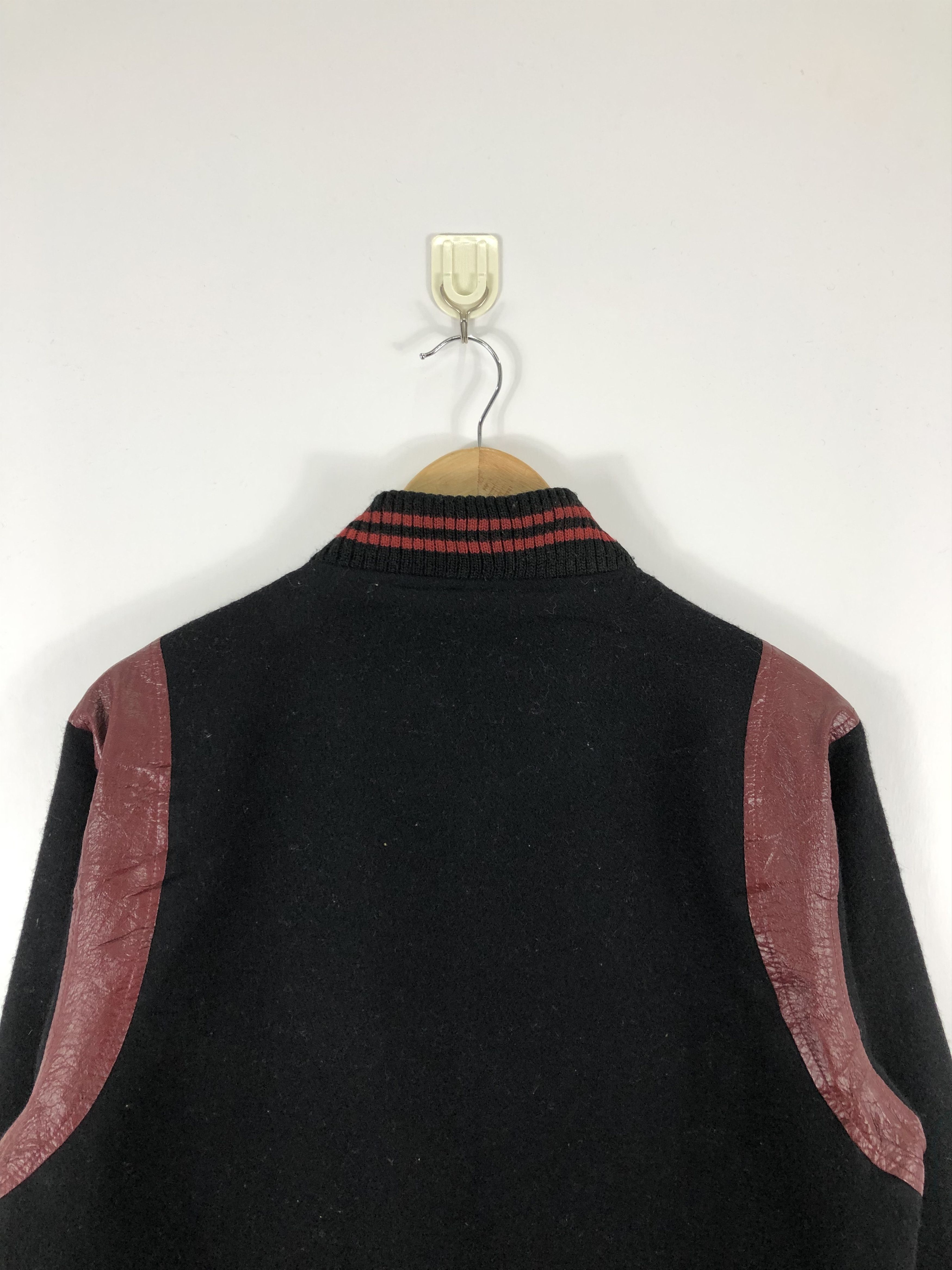 Japanese Brand Vintage 90s Troy Bros Wool Bomber Varsity Jacket V0275 Size US L / EU 52-54 / 3 - 4 Thumbnail
