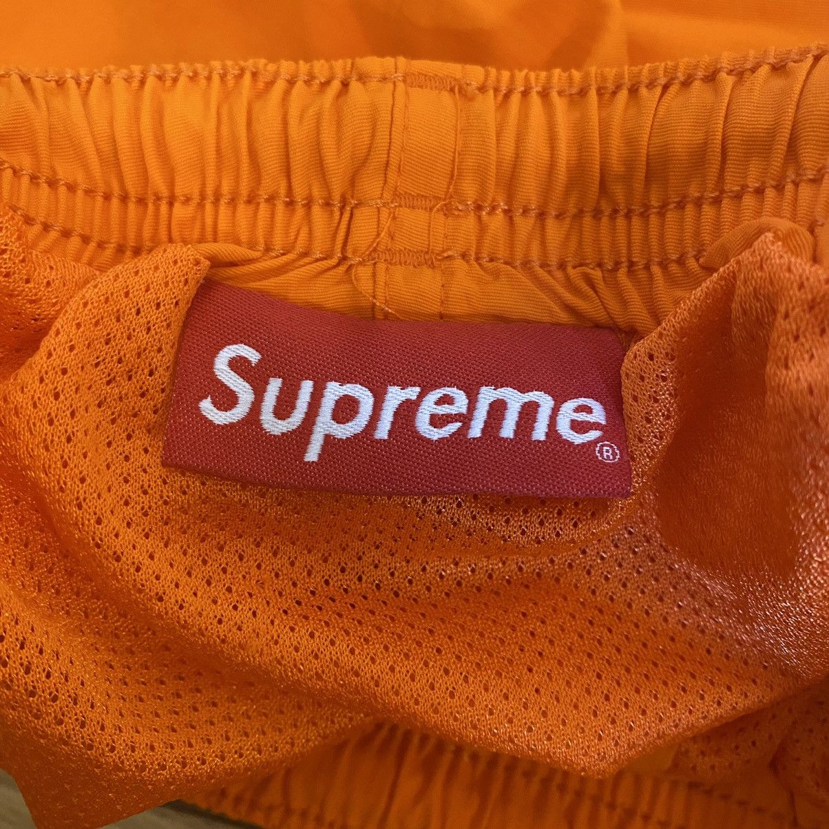 Supreme Used Supreme Mesh Panel Watershort Orange Medium Size US 32 / EU 48 - 3 Thumbnail