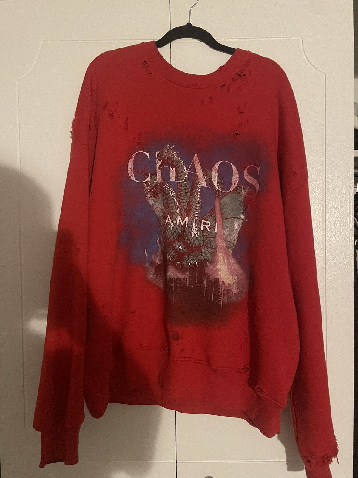 Amiri chaos sweatshirt best sale