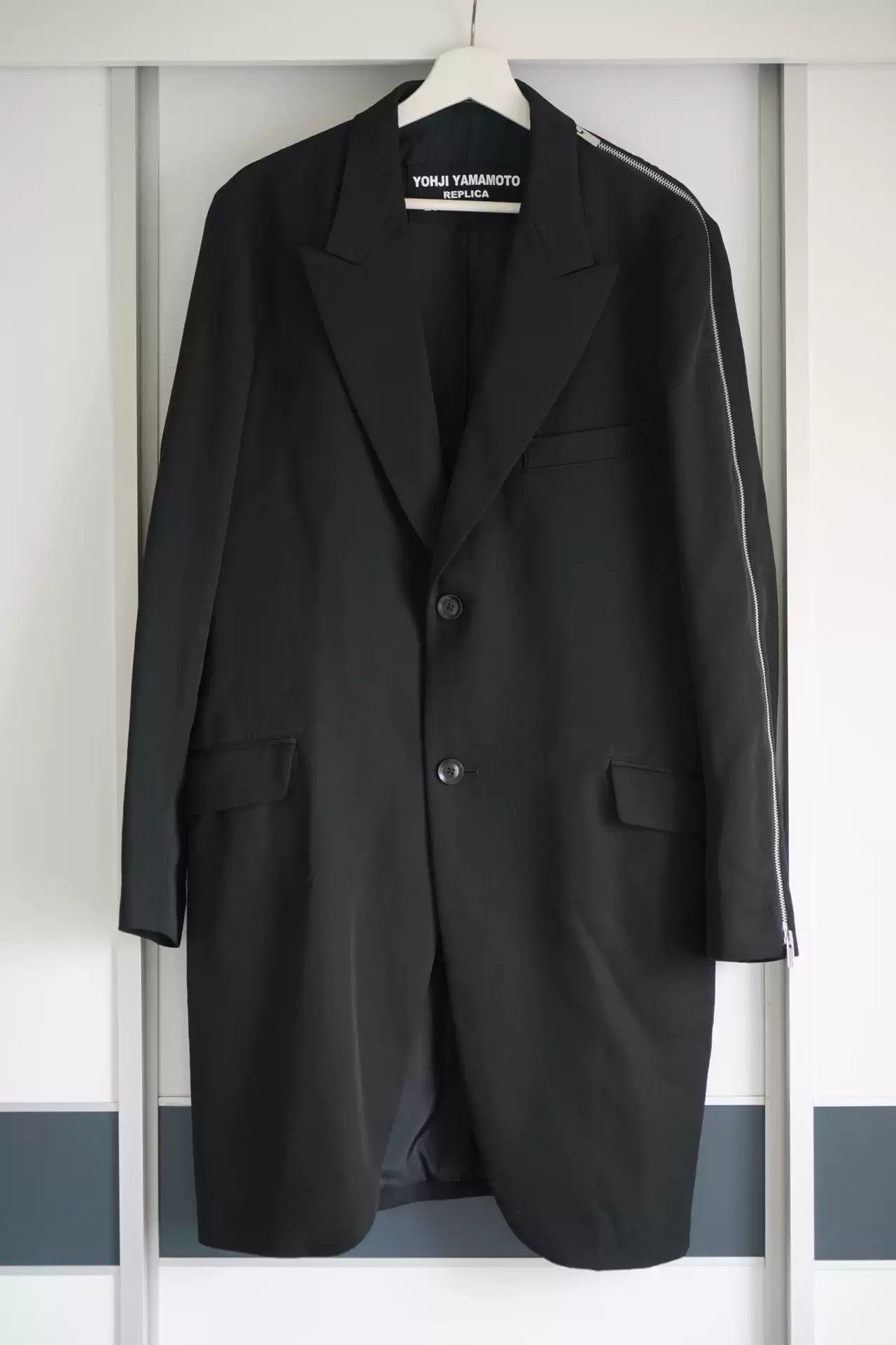 Yohji Yamamoto 19ss Retro Zip Coat