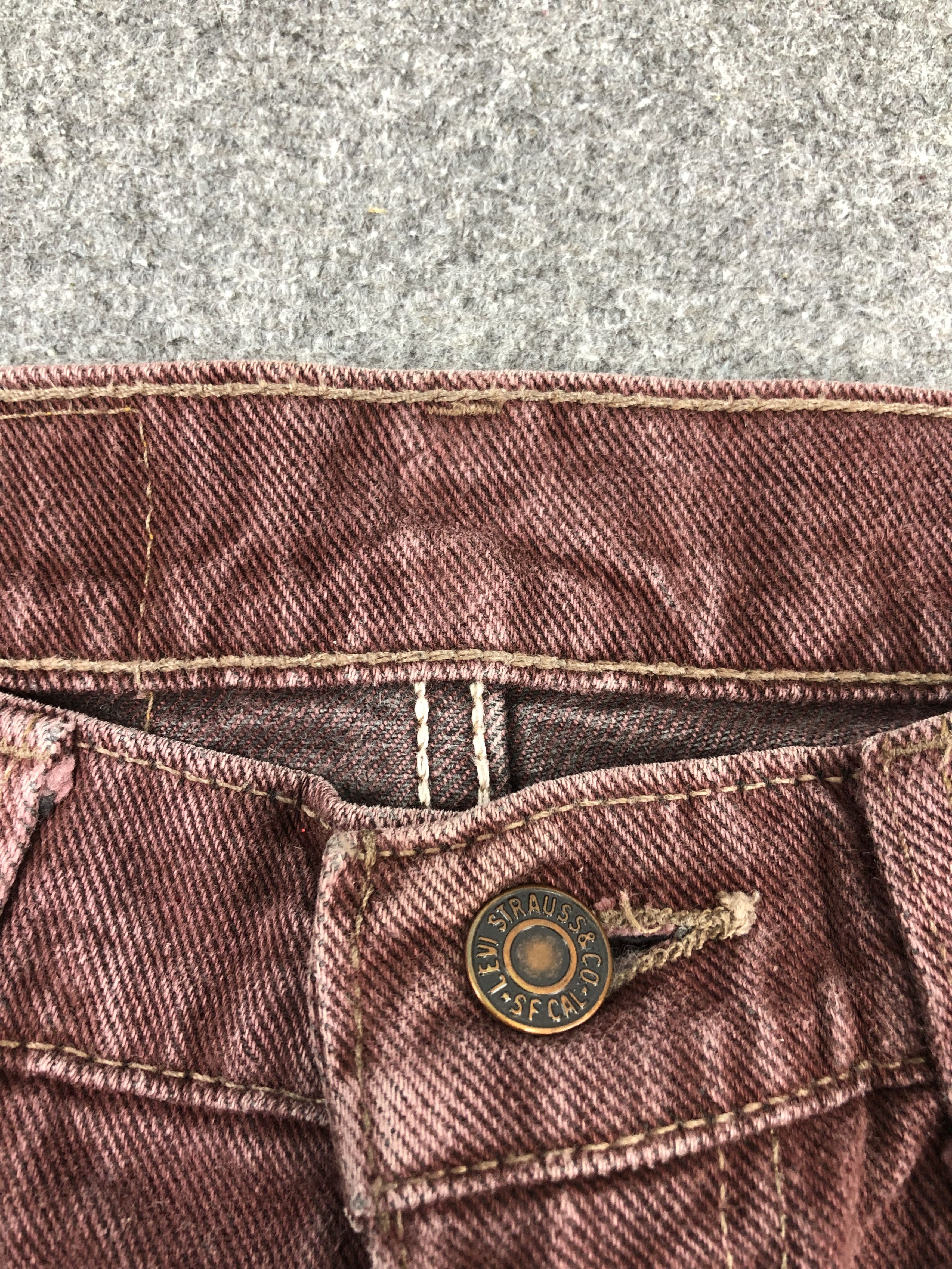 Levi's Vintage Levis 560 Denim DP1415 Size US 31 - 8 Thumbnail
