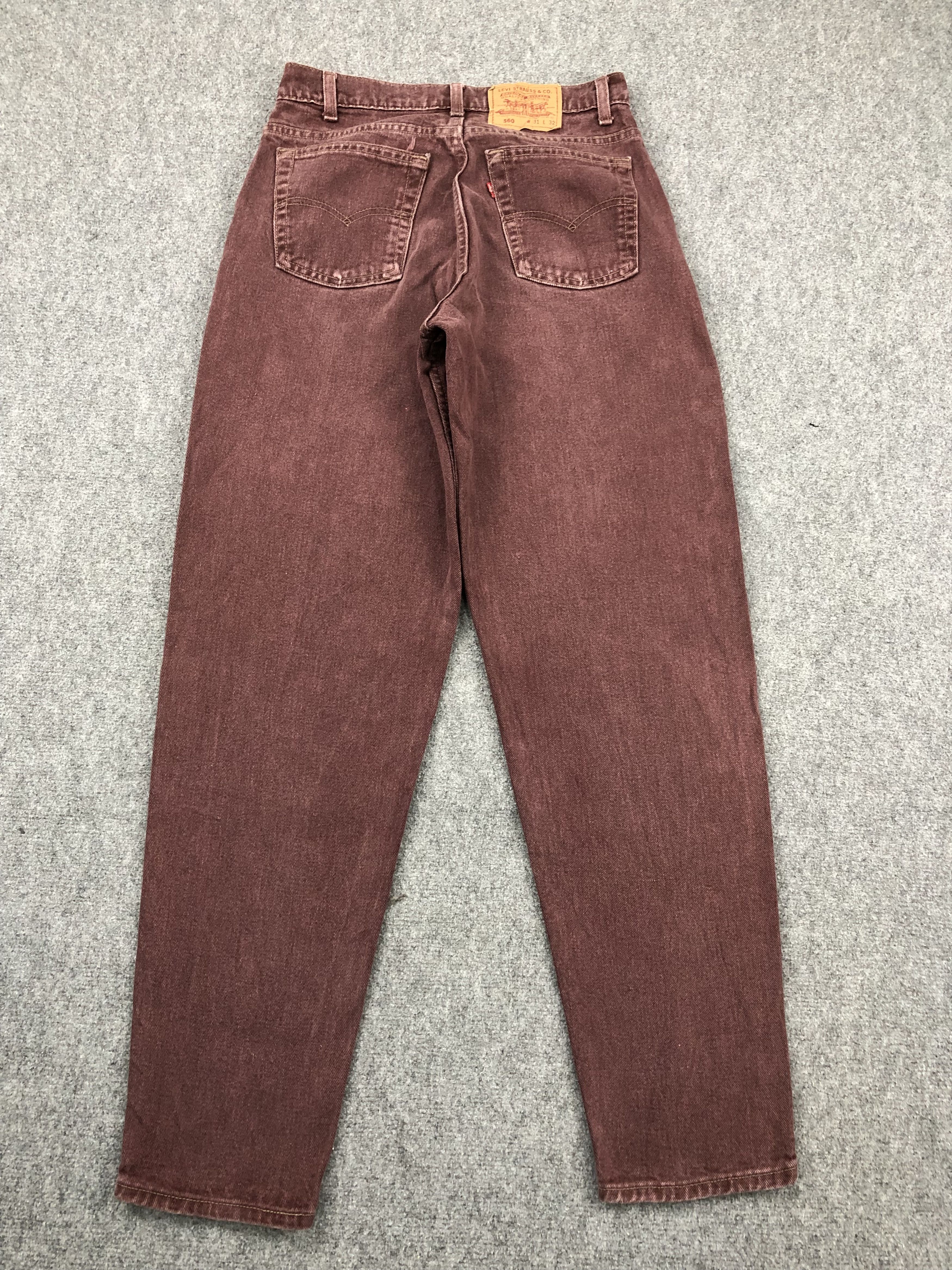 Levi's Vintage Levis 560 Denim DP1415 Size US 31 - 3 Thumbnail