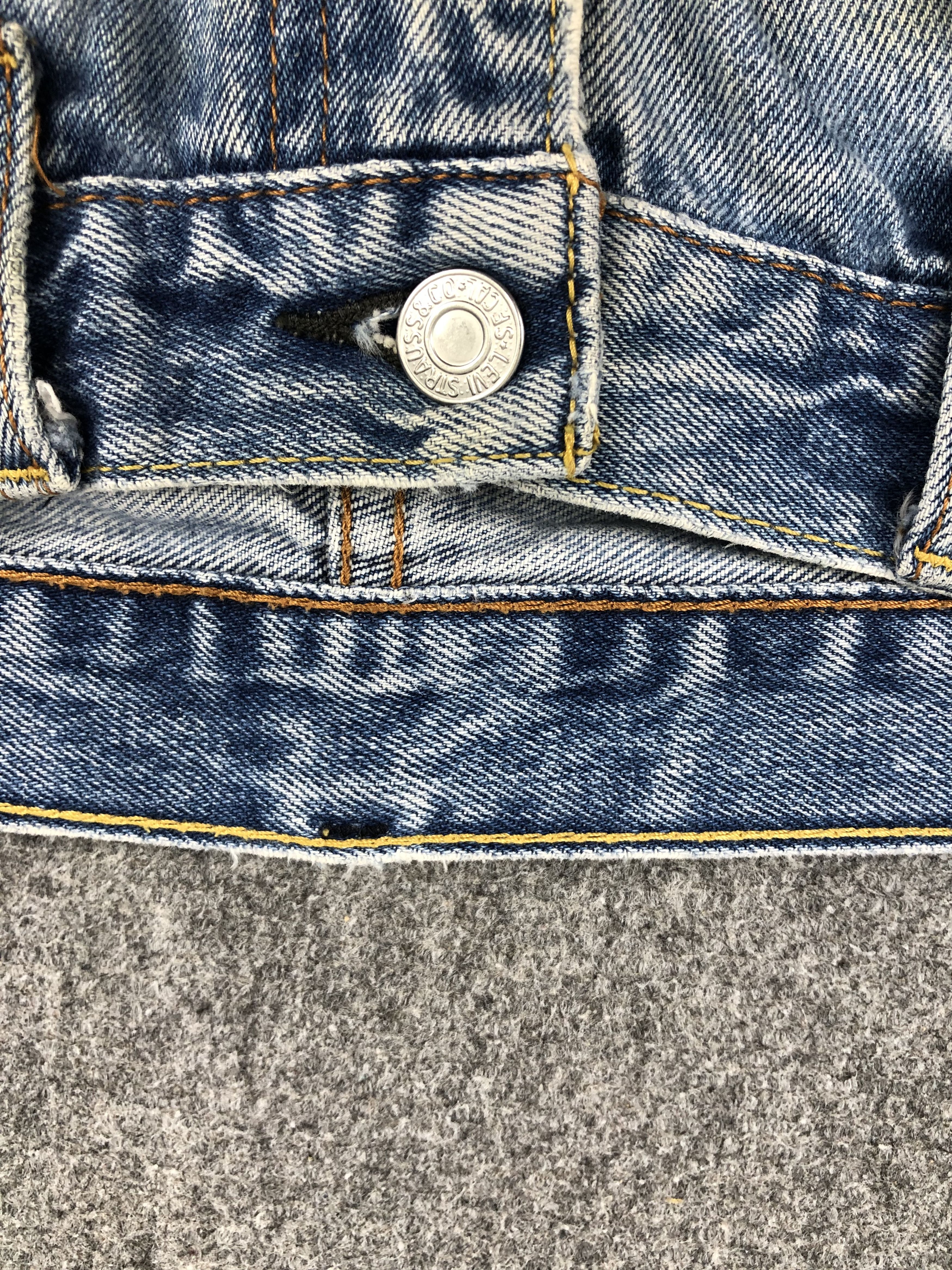 Levi's Faded Blue Vintage Levis 505 Jeans DP1414 Size US 36 / EU 52 - 8 Thumbnail