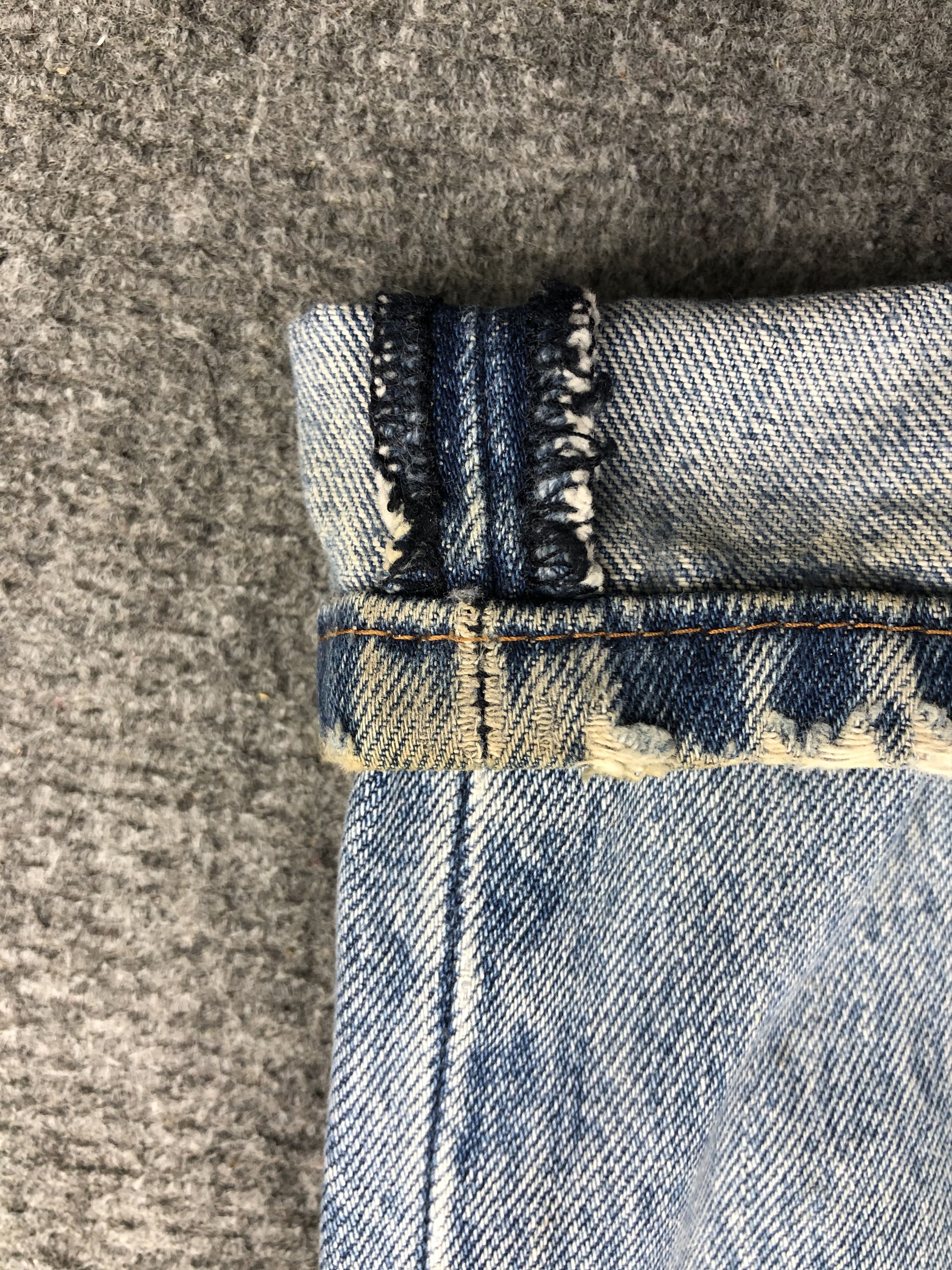 Levi's Faded Blue Vintage Levis 505 Jeans DP1414 Size US 36 / EU 52 - 7 Thumbnail