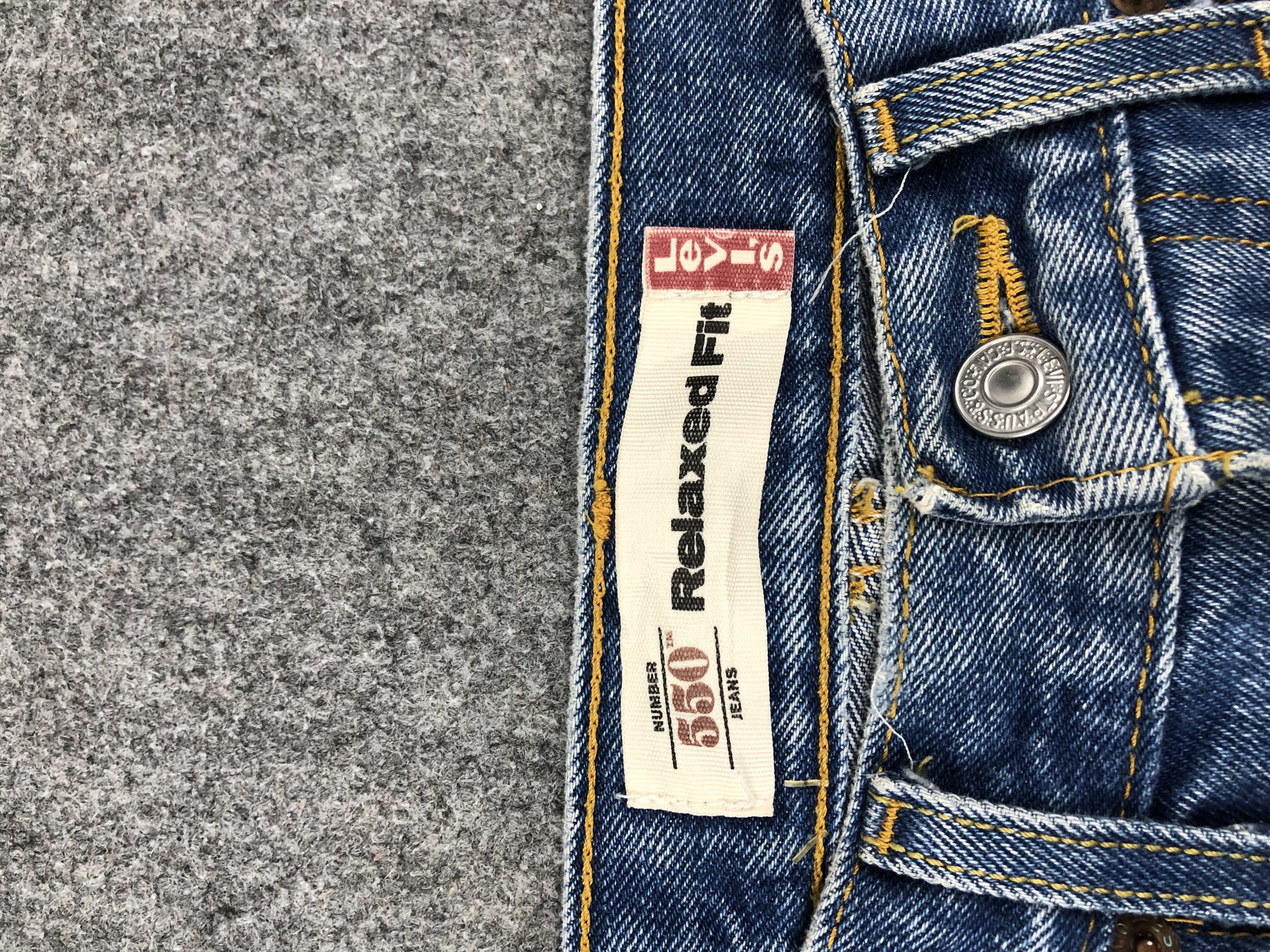 Levi's Vintage Levis 550 Denim DP1413 Size US 26 / EU 42 - 9 Thumbnail