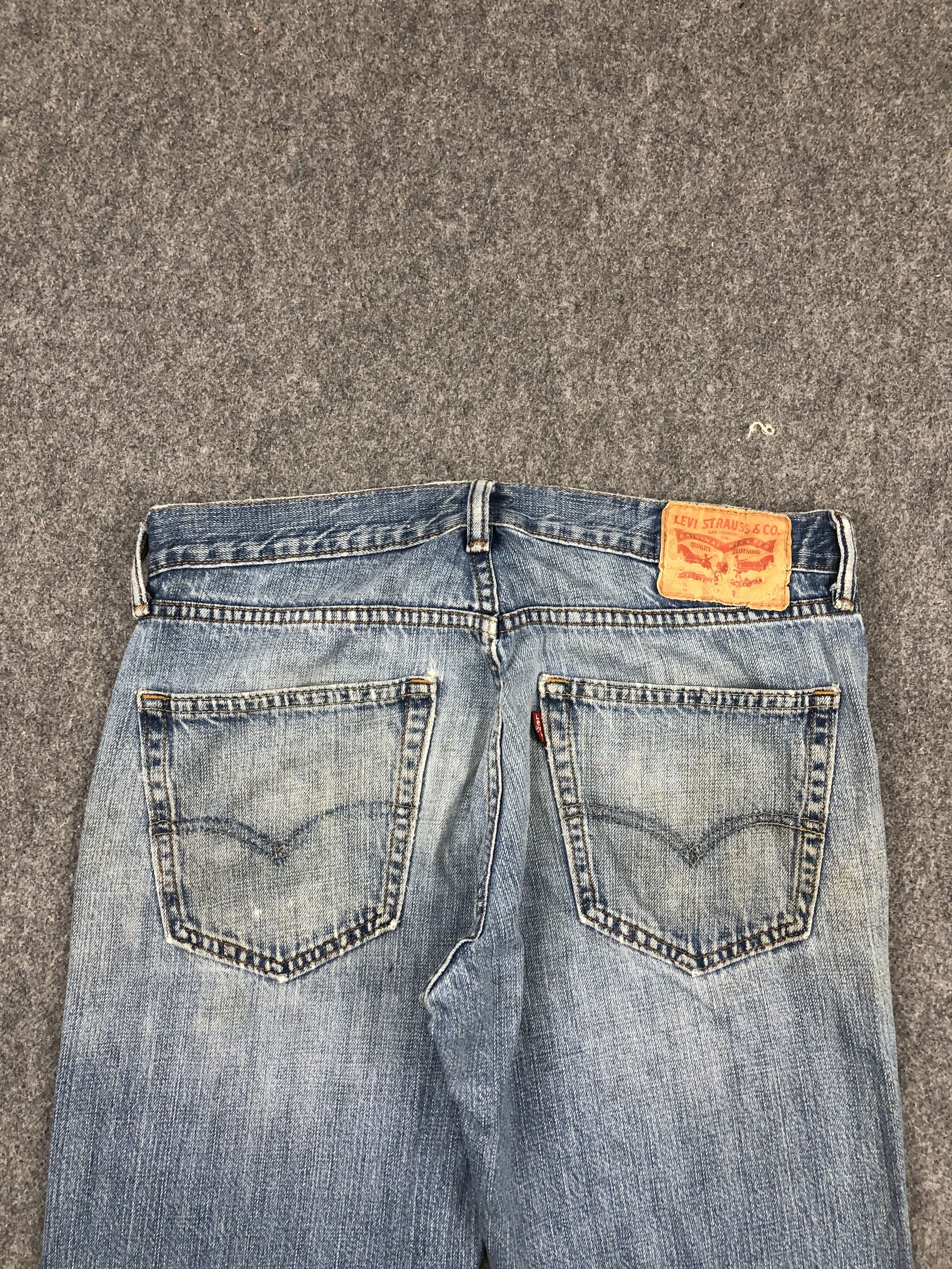 Levi's Faded Blue Vintage Levis 559 Jeans DP1412 Size US 33 - 4 Thumbnail