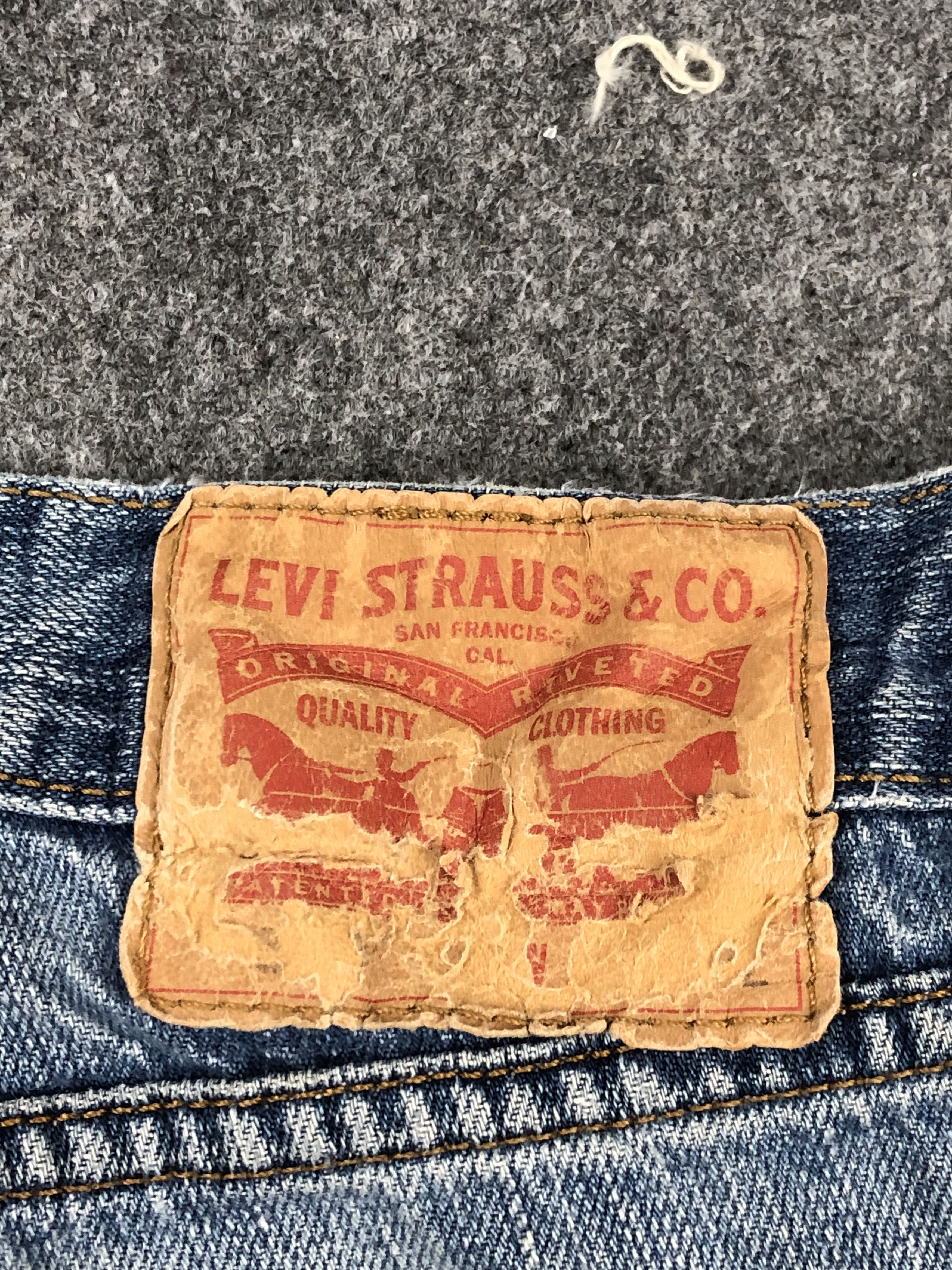 Levi's Faded Blue Vintage Levis 559 Jeans DP1412 Size US 33 - 5 Thumbnail