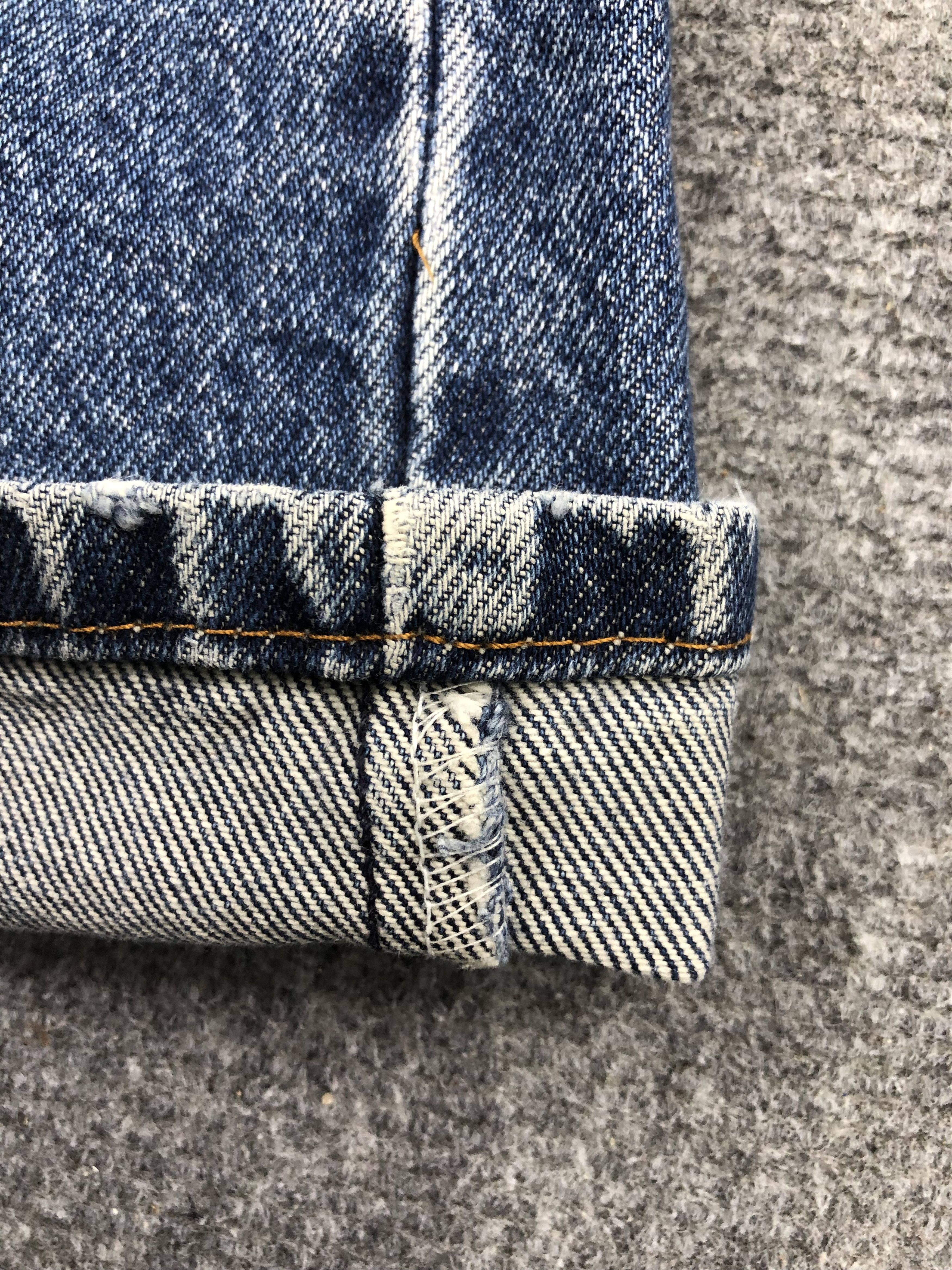Levi's Faded Blue Vintage Levis 505 Jeans DP1402 Size US 37 - 10 Thumbnail