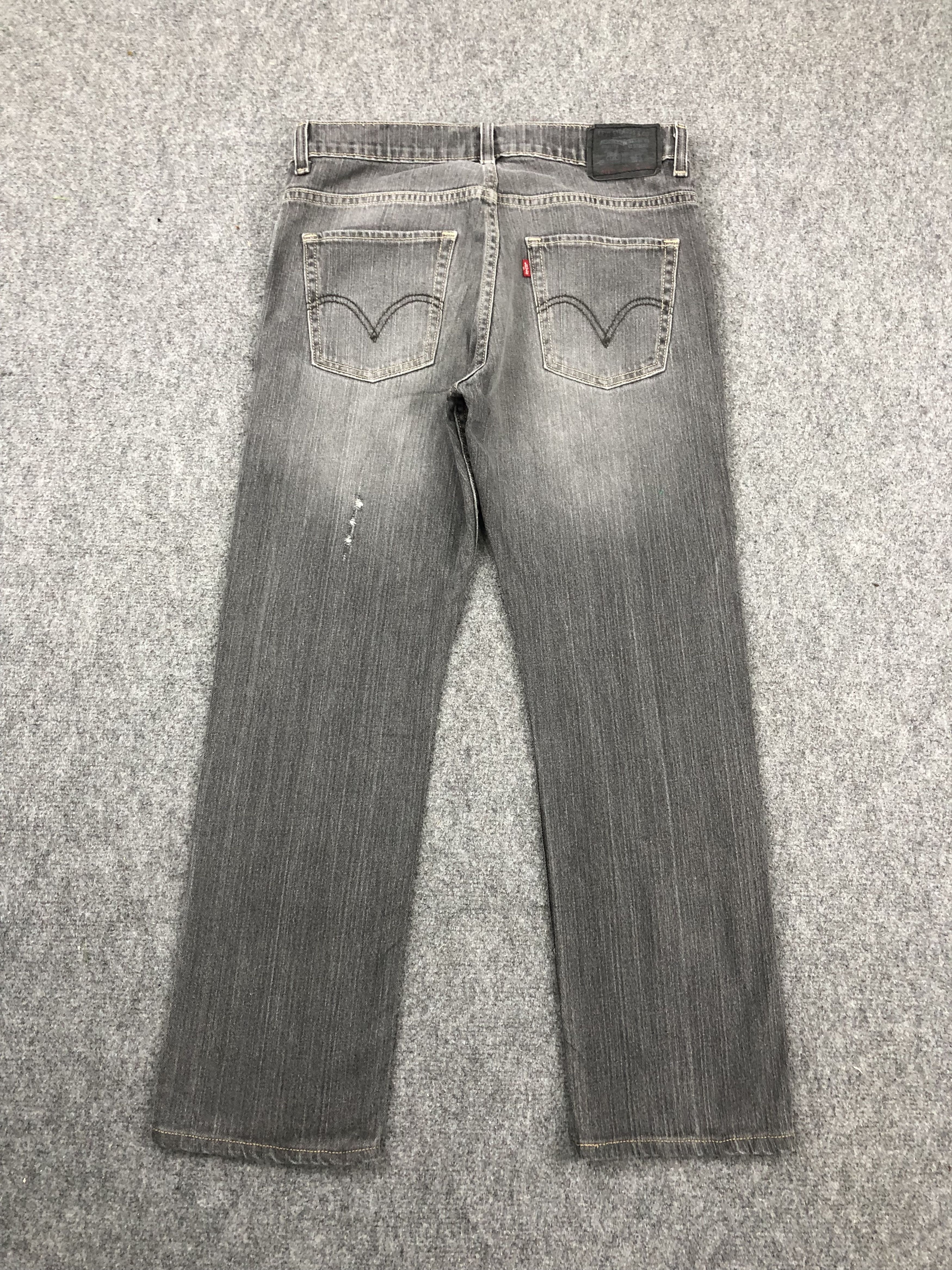Levi's Faded Black Vintage Levis 511 Skinny Jeans DP1386 Size US 32 / EU 48 - 3 Thumbnail