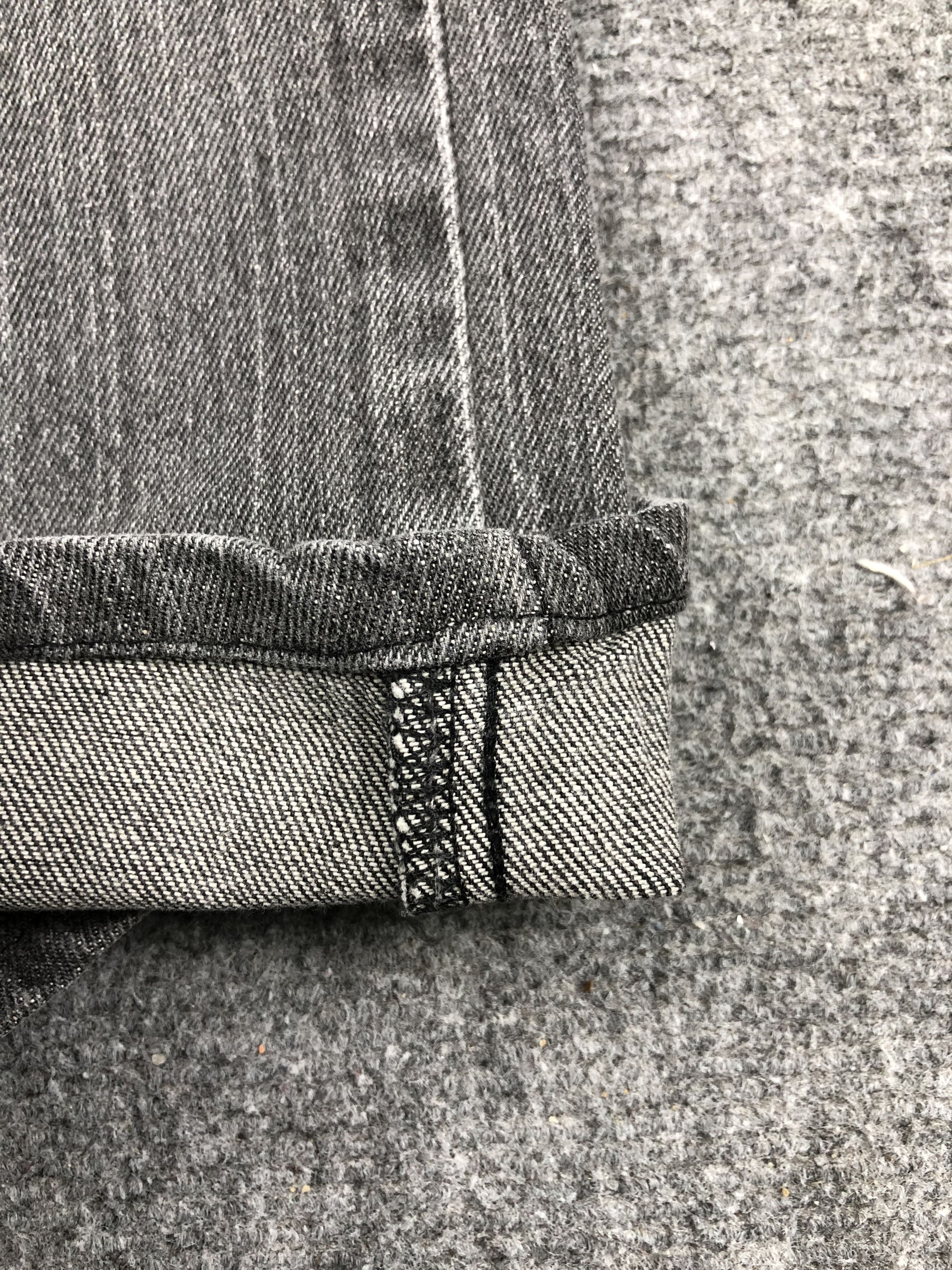 Levi's Faded Black Vintage Levis 511 Skinny Jeans DP1386 Size US 32 / EU 48 - 4 Thumbnail