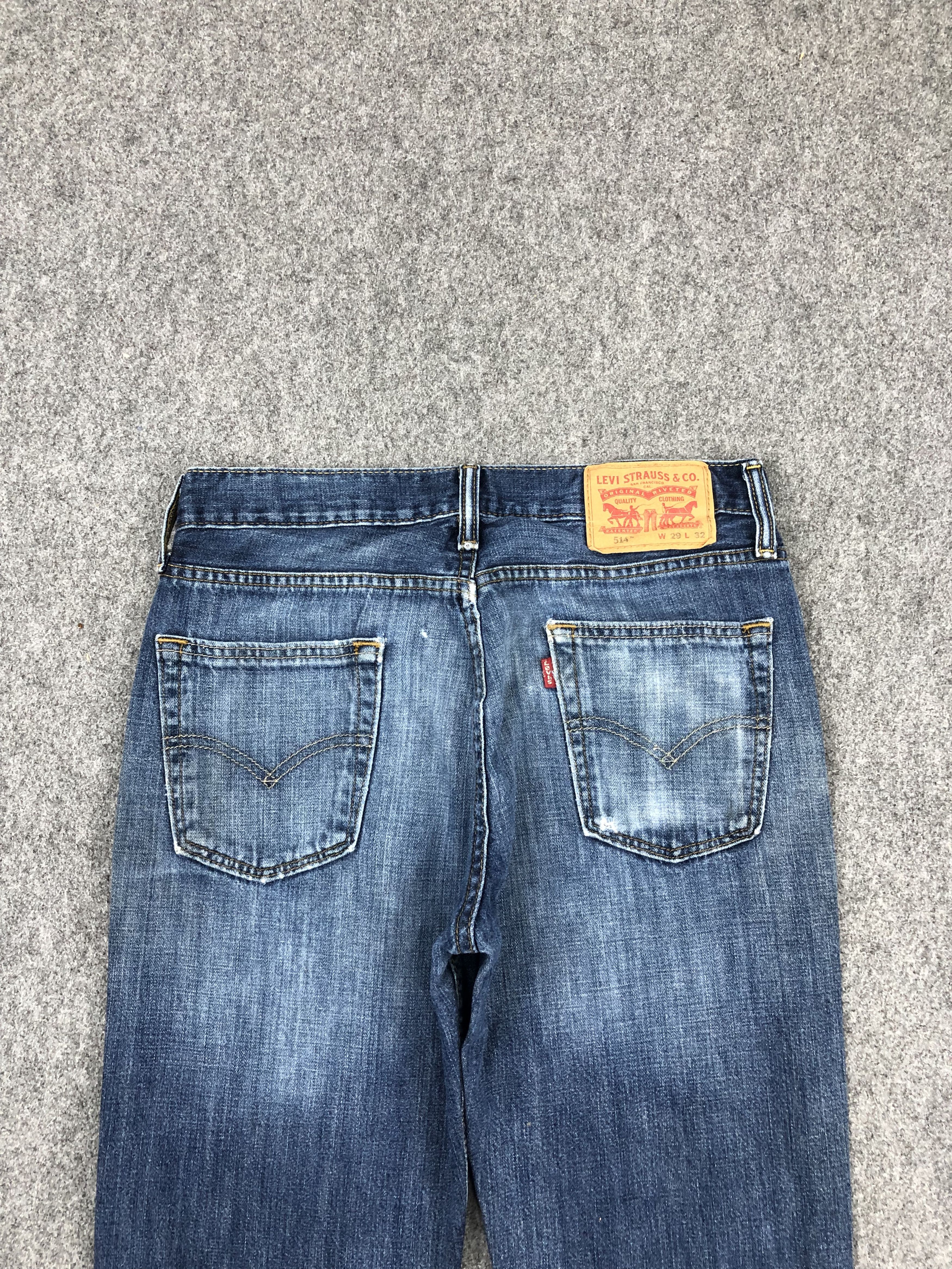 Levi's Vintage Levis 514 Faded Blue Jeans DP1385 Size US 30 / EU 46 - 4 Thumbnail
