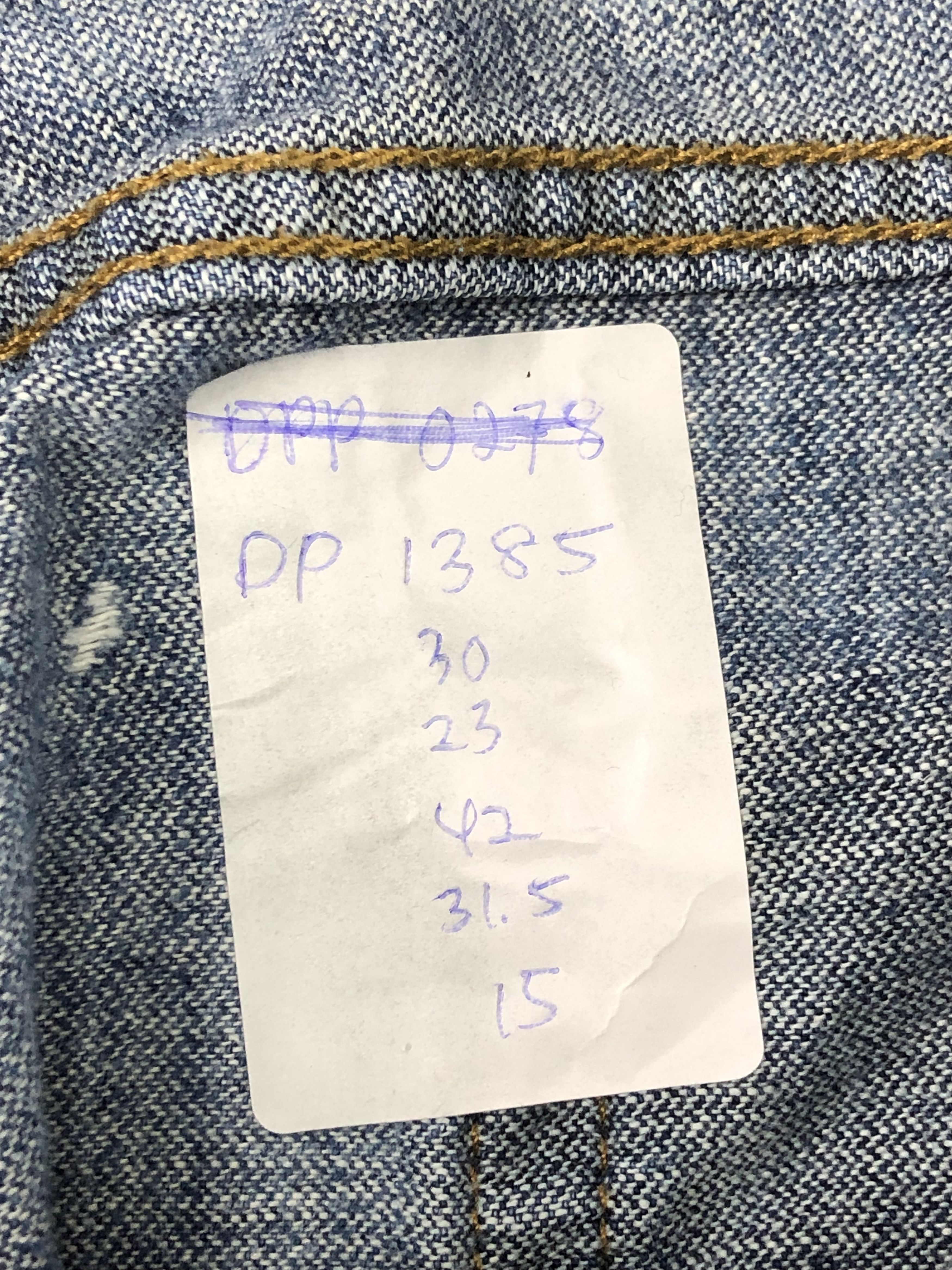 Levi's Vintage Levis 514 Faded Blue Jeans DP1385 Size US 30 / EU 46 - 14 Thumbnail