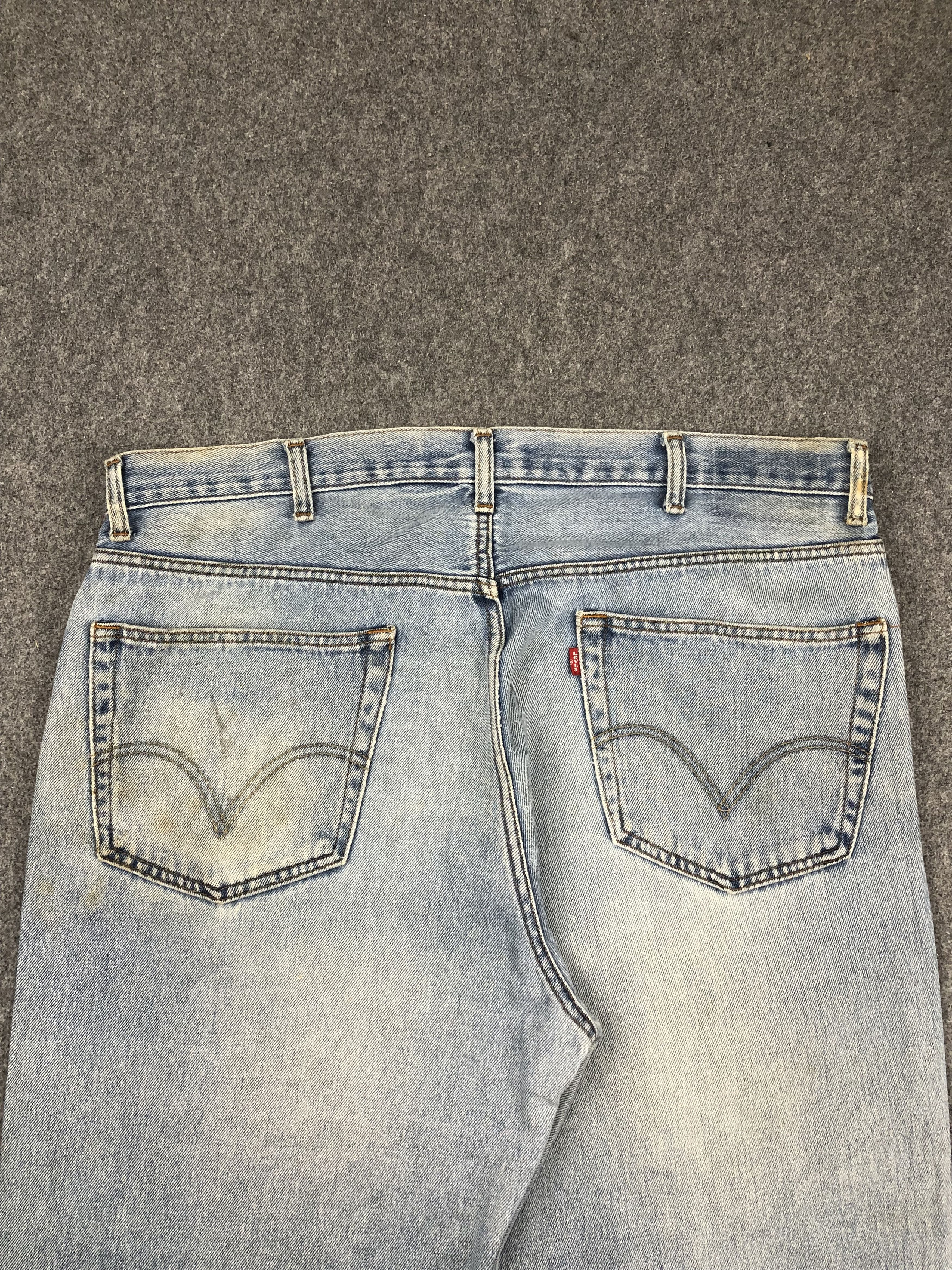 Levi's Vintage Levis 550 Light Wash Jeans DP1446 Size US 41 - 4 Thumbnail
