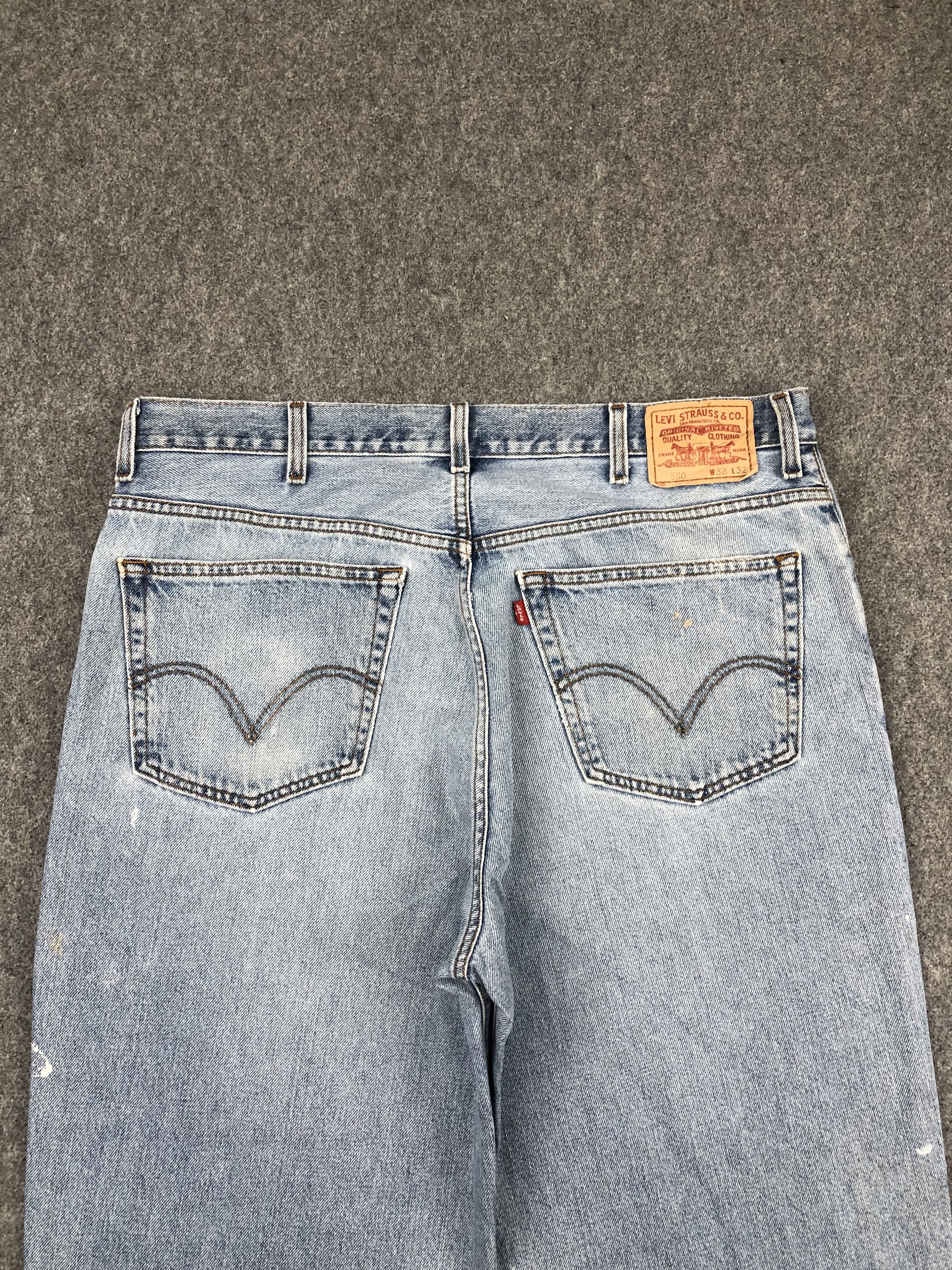 Levi's Light Wash Vintage Levis 560 Jeans DP1439 Size US 39 - 4 Thumbnail