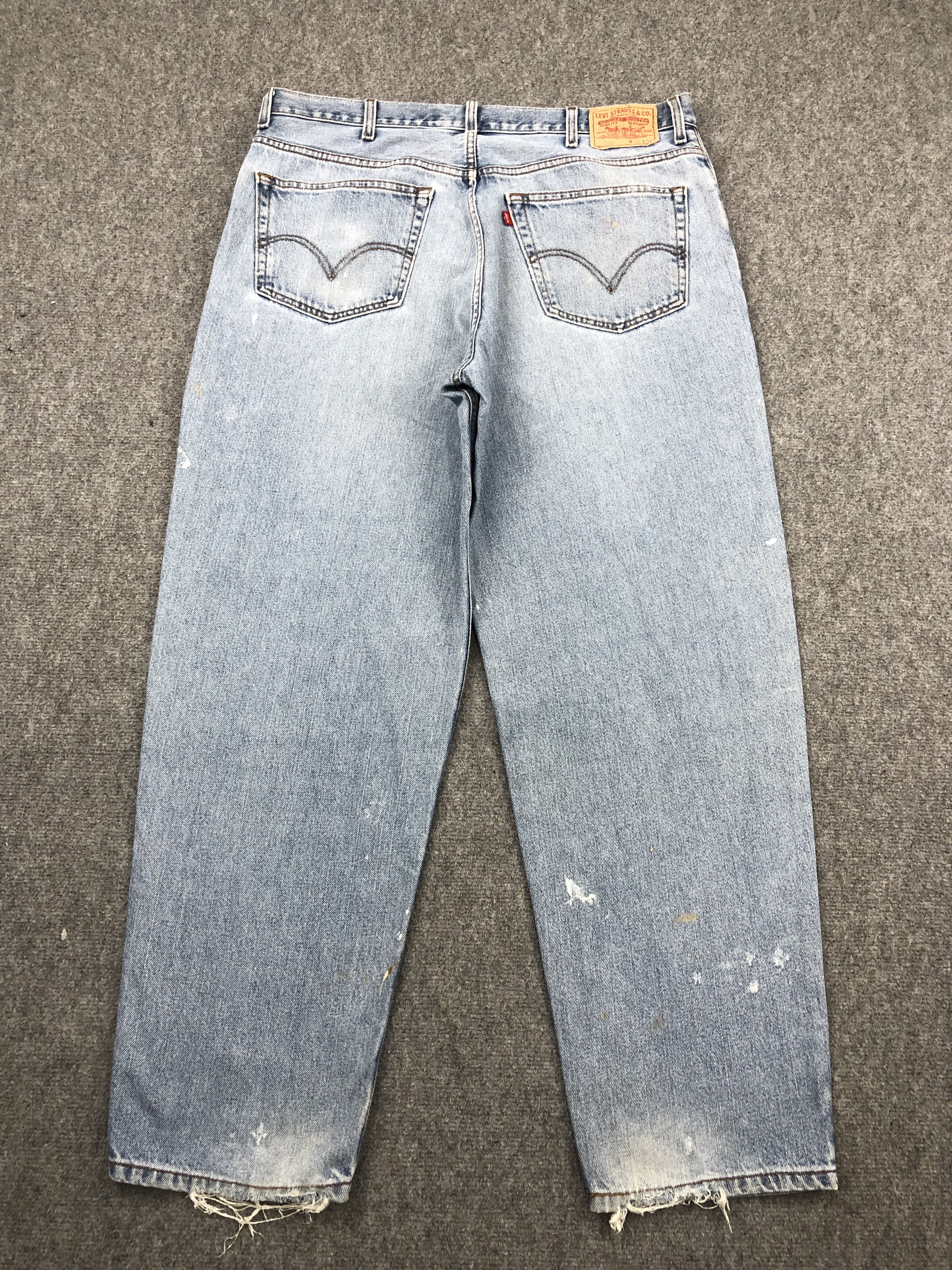Levi's Light Wash Vintage Levis 560 Jeans DP1439 Size US 39 - 3 Thumbnail