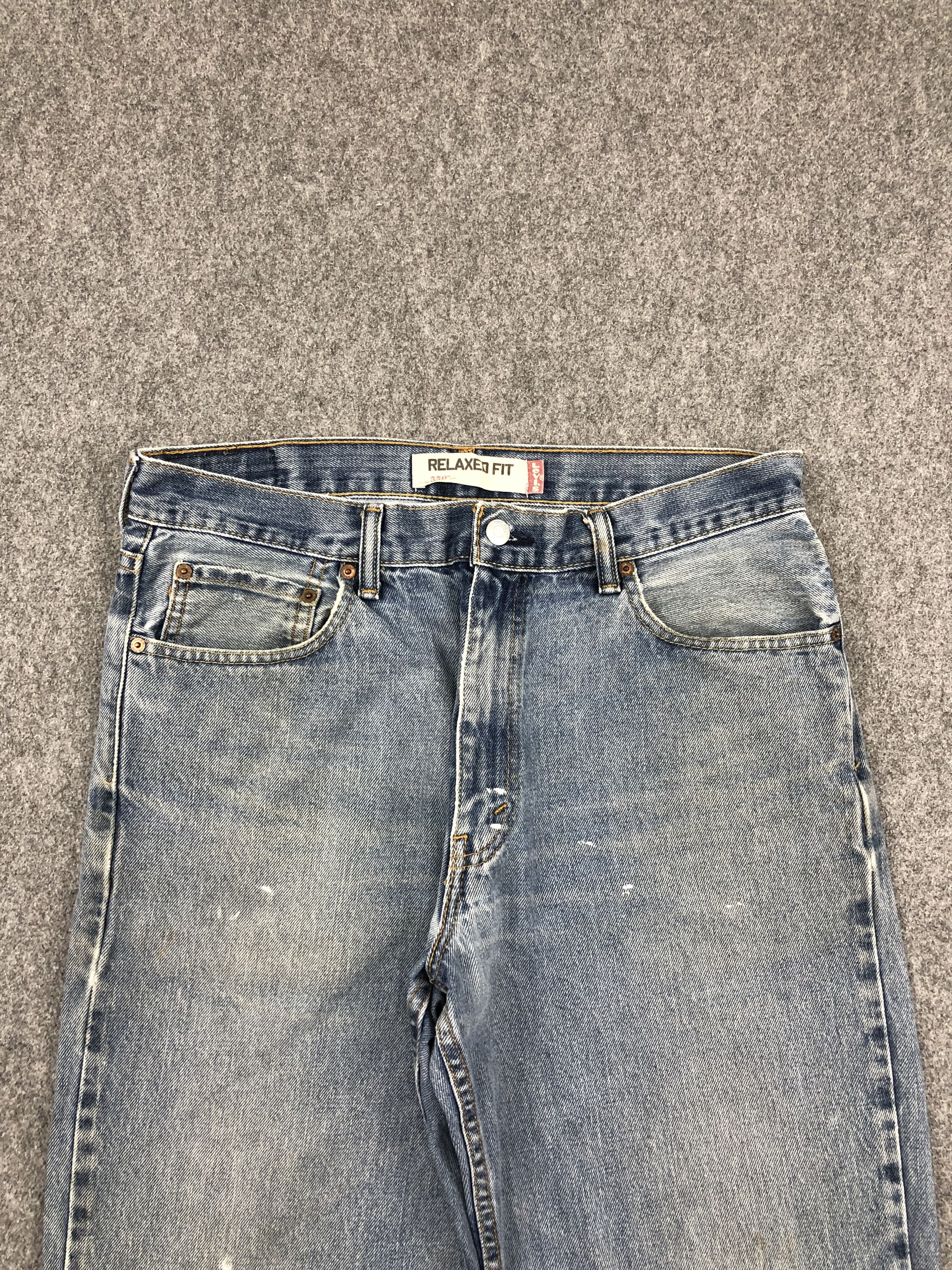 Levi's Vintage Levis 550 Denim DP1437 Size US 35 - 2 Thumbnail