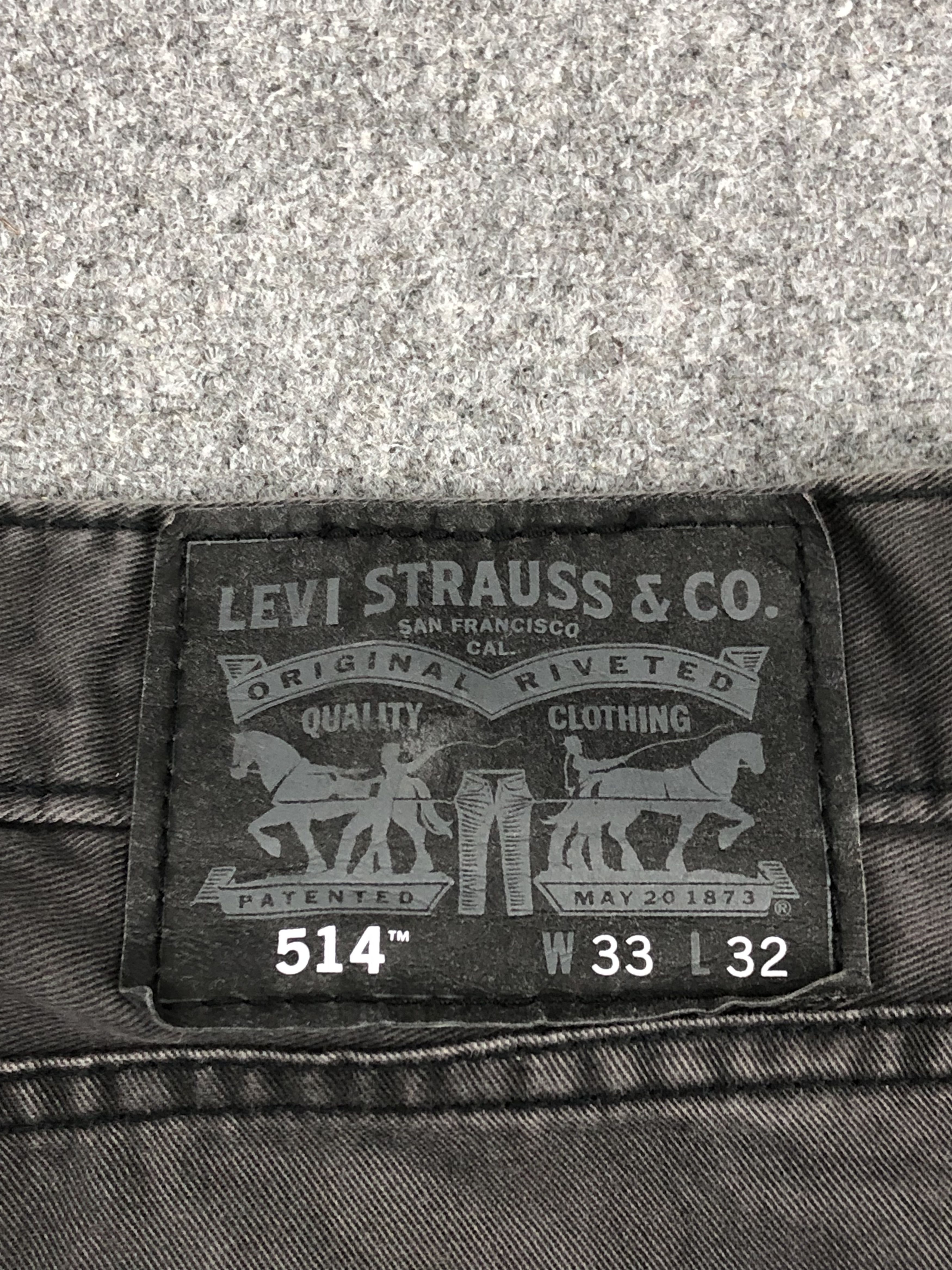 Levi's Faded Black Vintage Levis 514 Jeans DP1434 Size US 34 / EU 50 - 5 Thumbnail