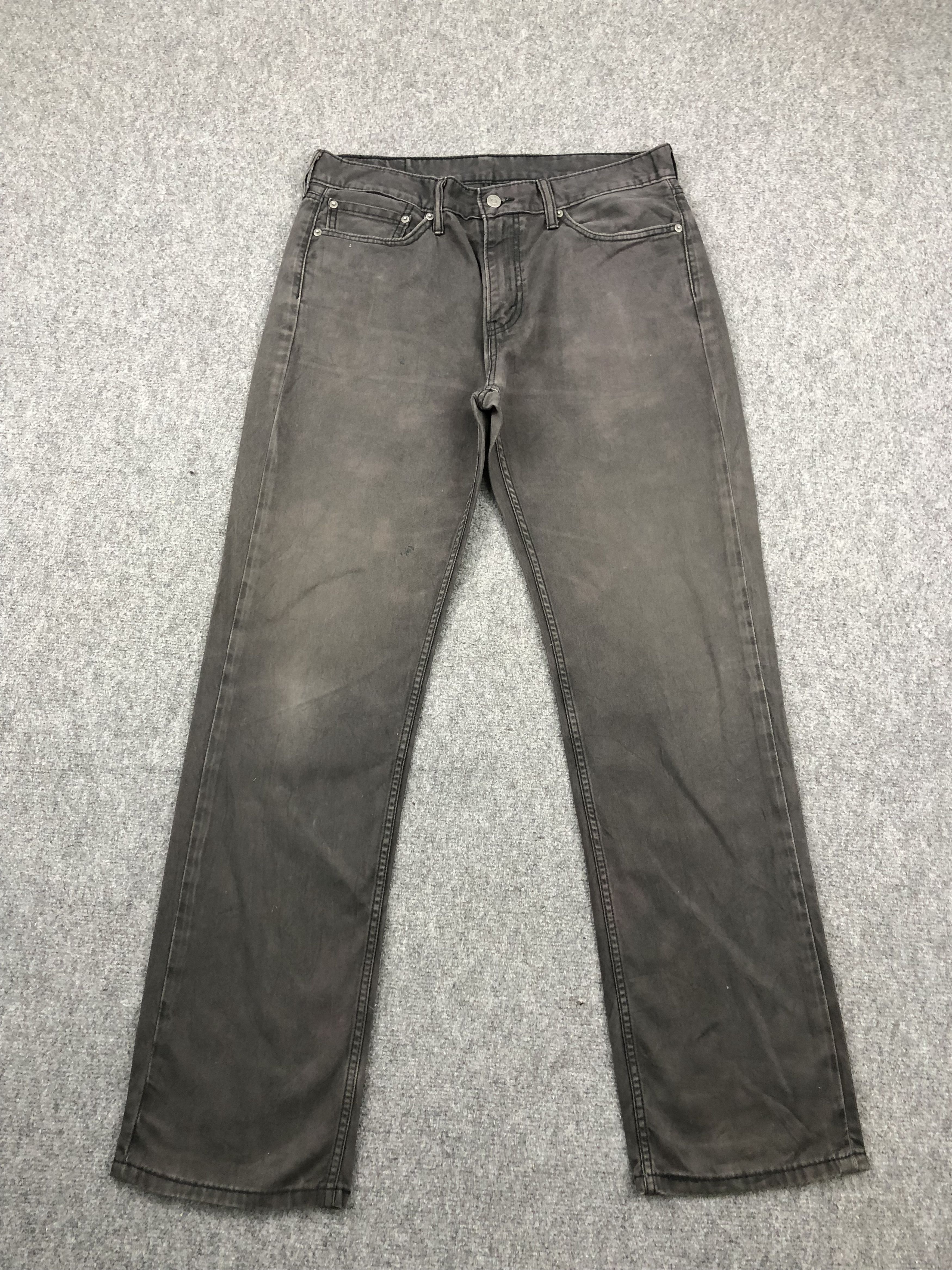Levi's Faded Black Vintage Levis 514 Jeans DP1434 Size US 34 / EU 50 - 1 Thumbnail