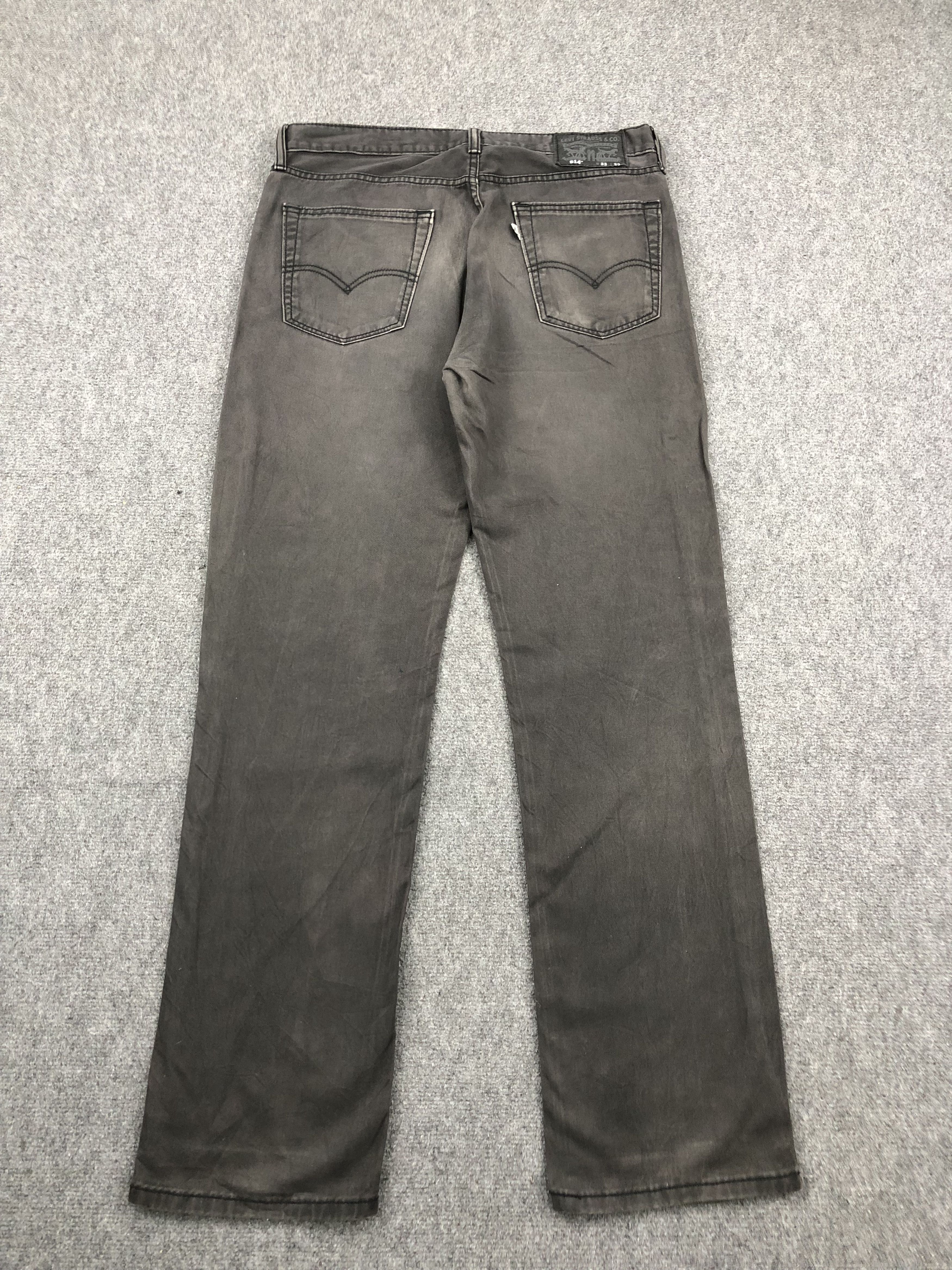 Levi's Faded Black Vintage Levis 514 Jeans DP1434 Size US 34 / EU 50 - 3 Thumbnail
