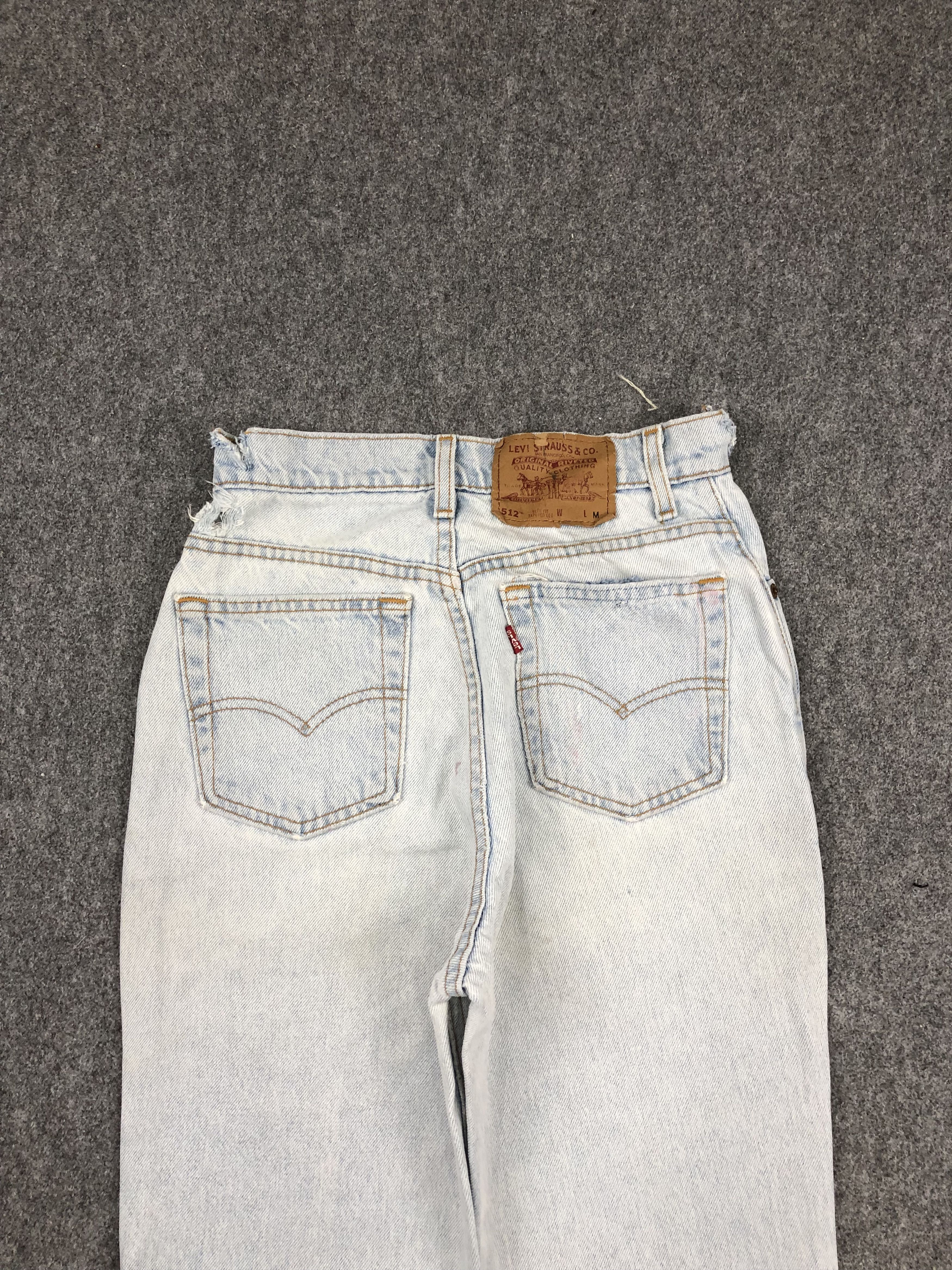 Levi's Light Wash Vintage Levis 512 Jeans DP1430 Size US 26 / EU 42 - 4 Thumbnail