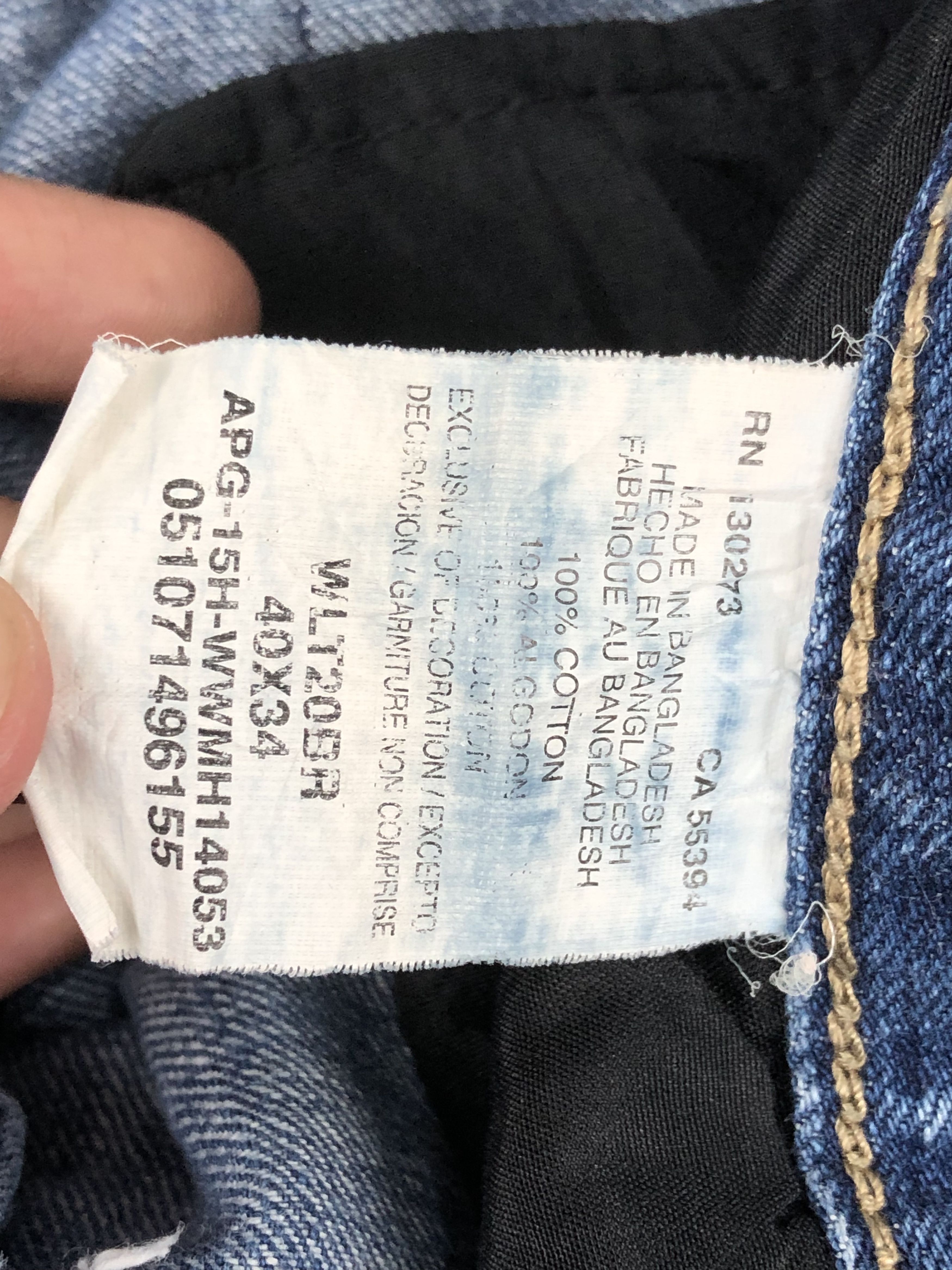 Vintage Vintage Wrangler Faded Blue Jeans DP1429 Size US 40 / EU 56 - 7 Thumbnail