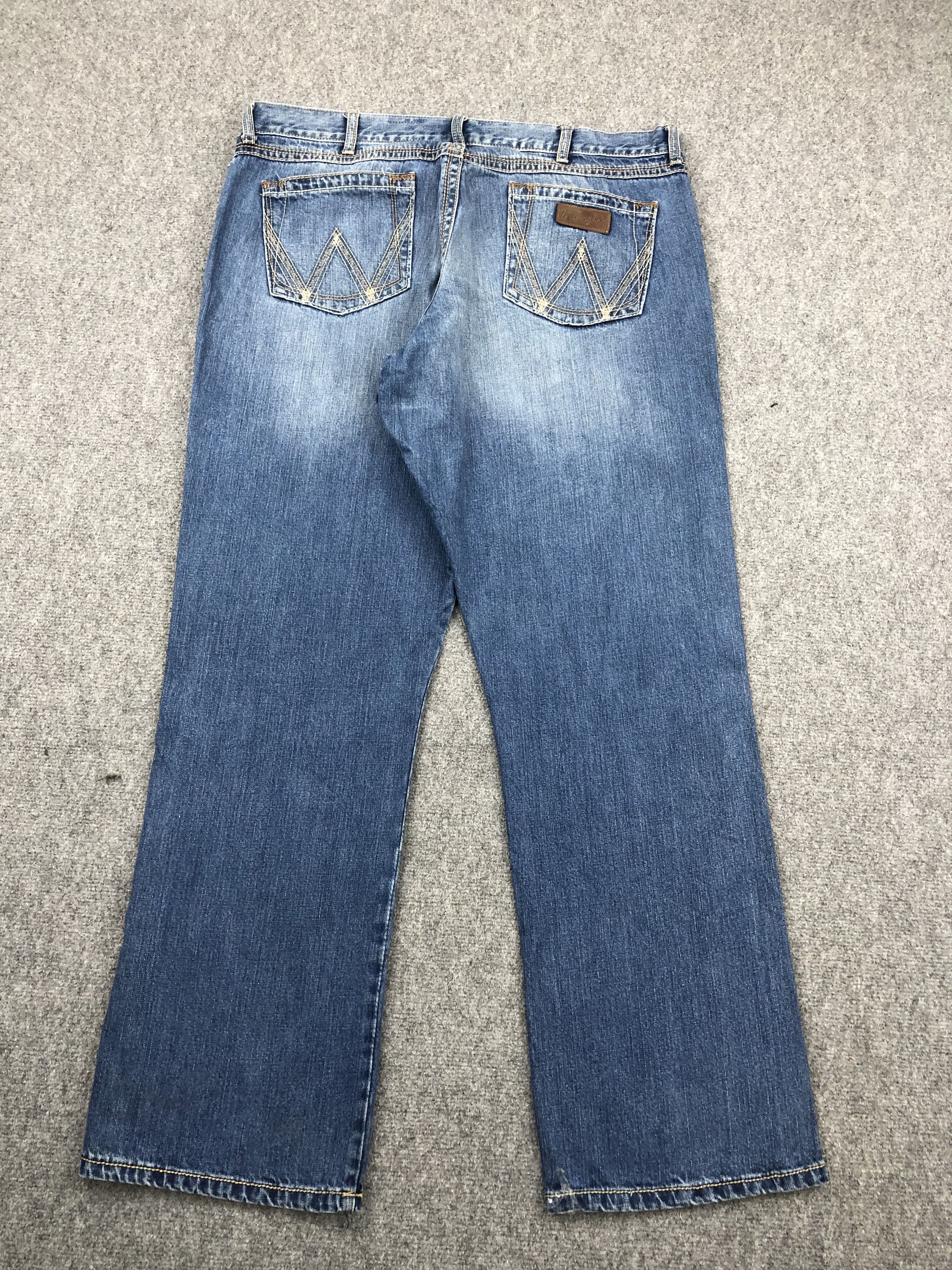 Vintage Vintage Wrangler Faded Blue Jeans DP1429 Size US 40 / EU 56 - 3 Thumbnail