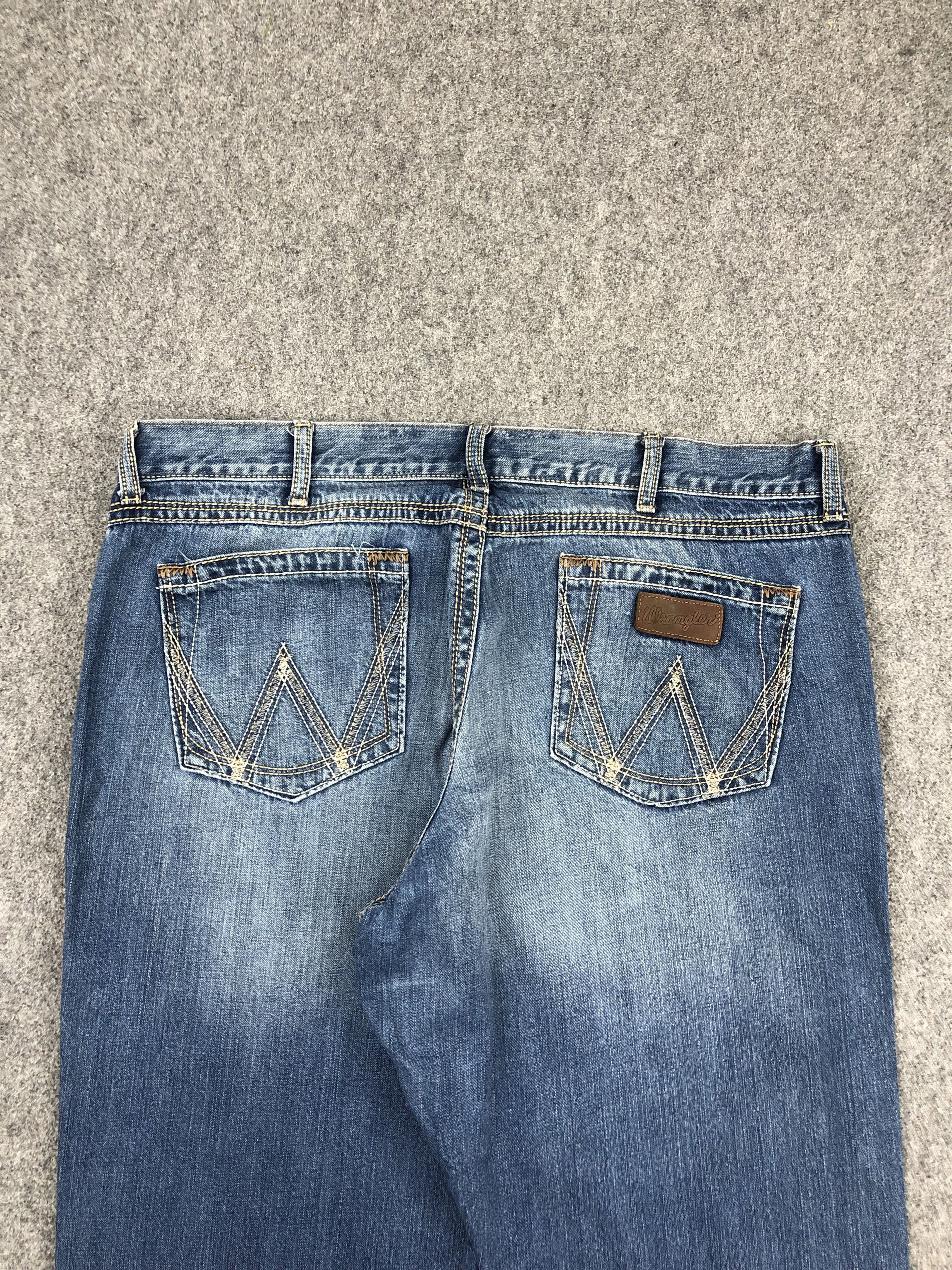 Vintage Vintage Wrangler Faded Blue Jeans DP1429 Size US 40 / EU 56 - 4 Thumbnail