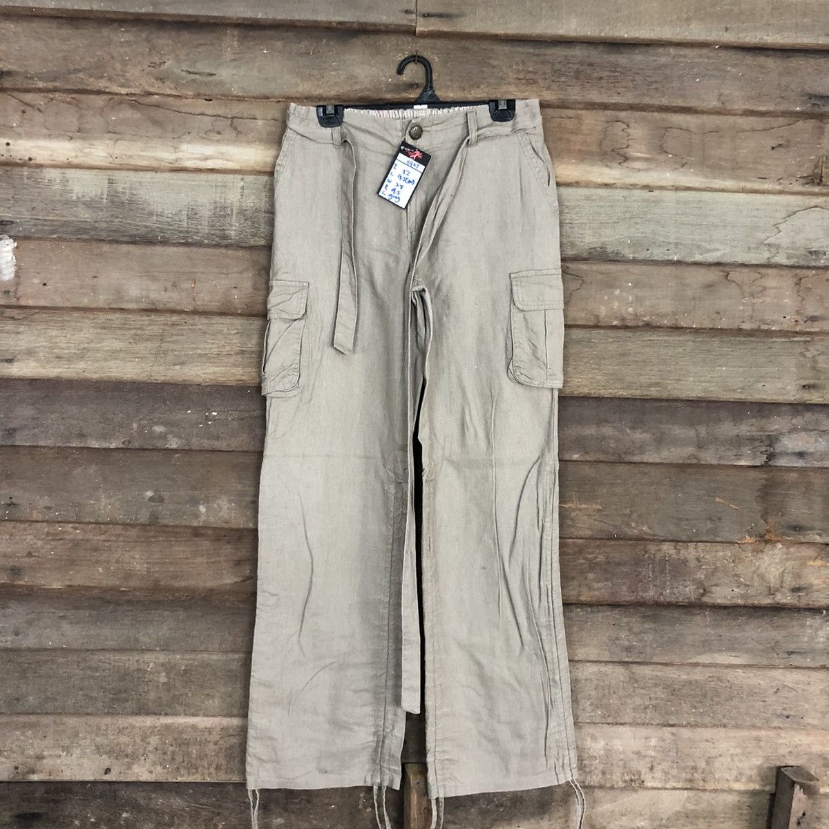 Japanese Brand Japan Grey Multipocket Tactical Cargo Pants #4967 Size 28" / US 6 / IT 42 - 1 Thumbnail