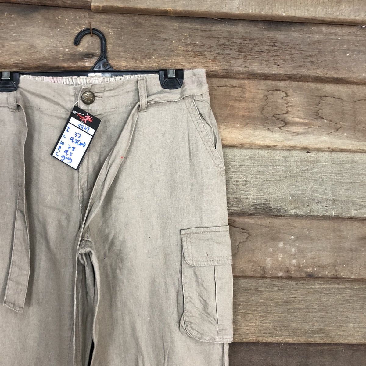 Japanese Brand Japan Grey Multipocket Tactical Cargo Pants #4967 Size 28" / US 6 / IT 42 - 5 Thumbnail