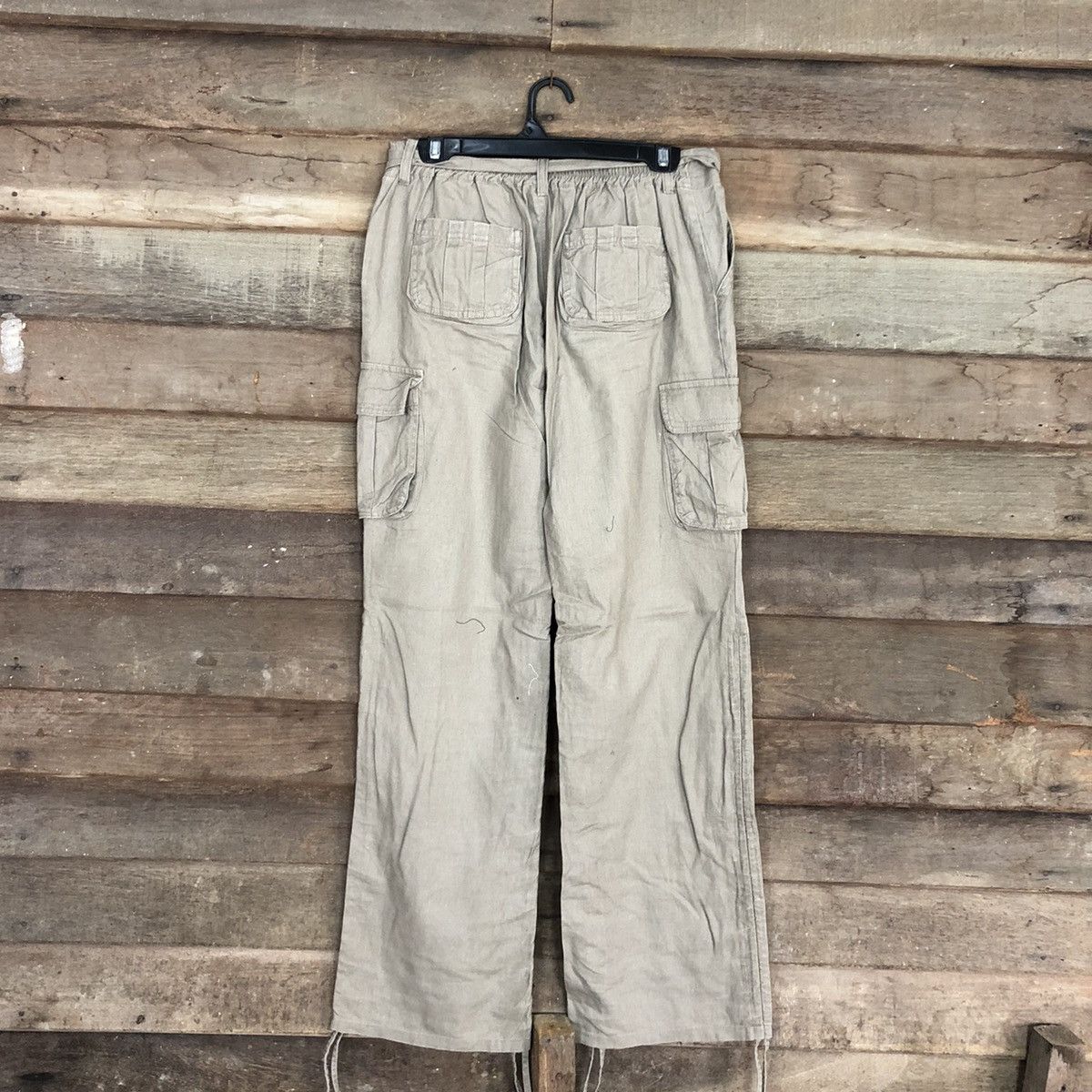 Japanese Brand Japan Grey Multipocket Tactical Cargo Pants #4967 Size 28" / US 6 / IT 42 - 10 Thumbnail