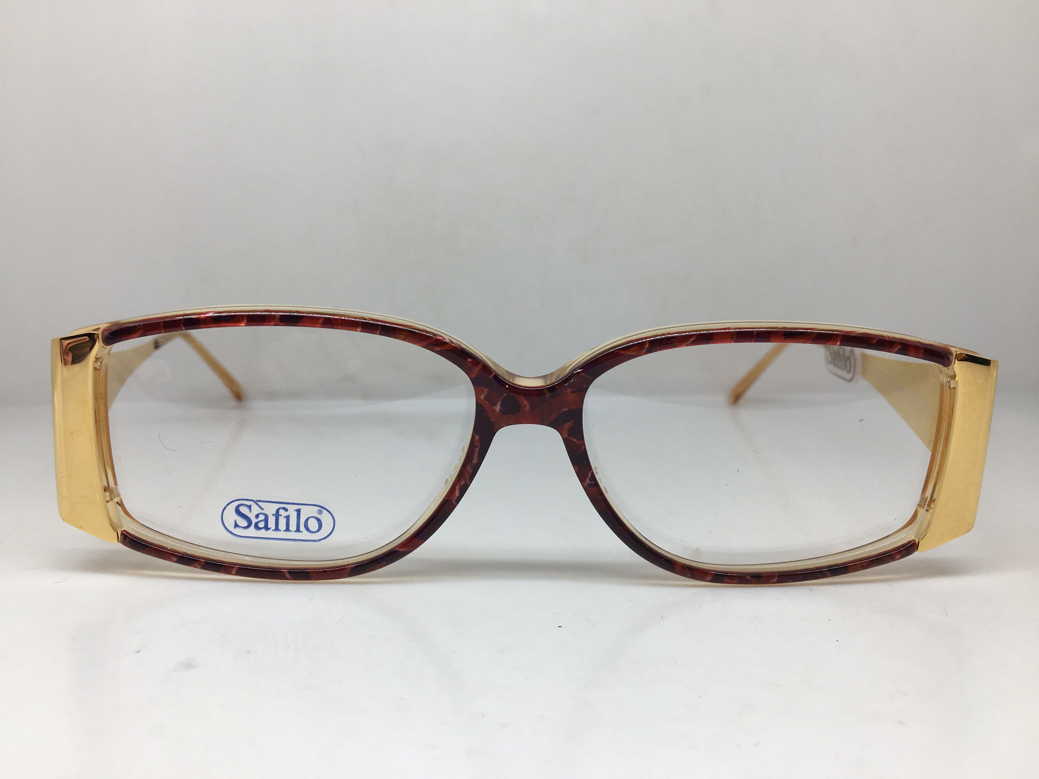 Vintage Safilo Emozioni 335 Eyeglasses Frame Italy - Main Image