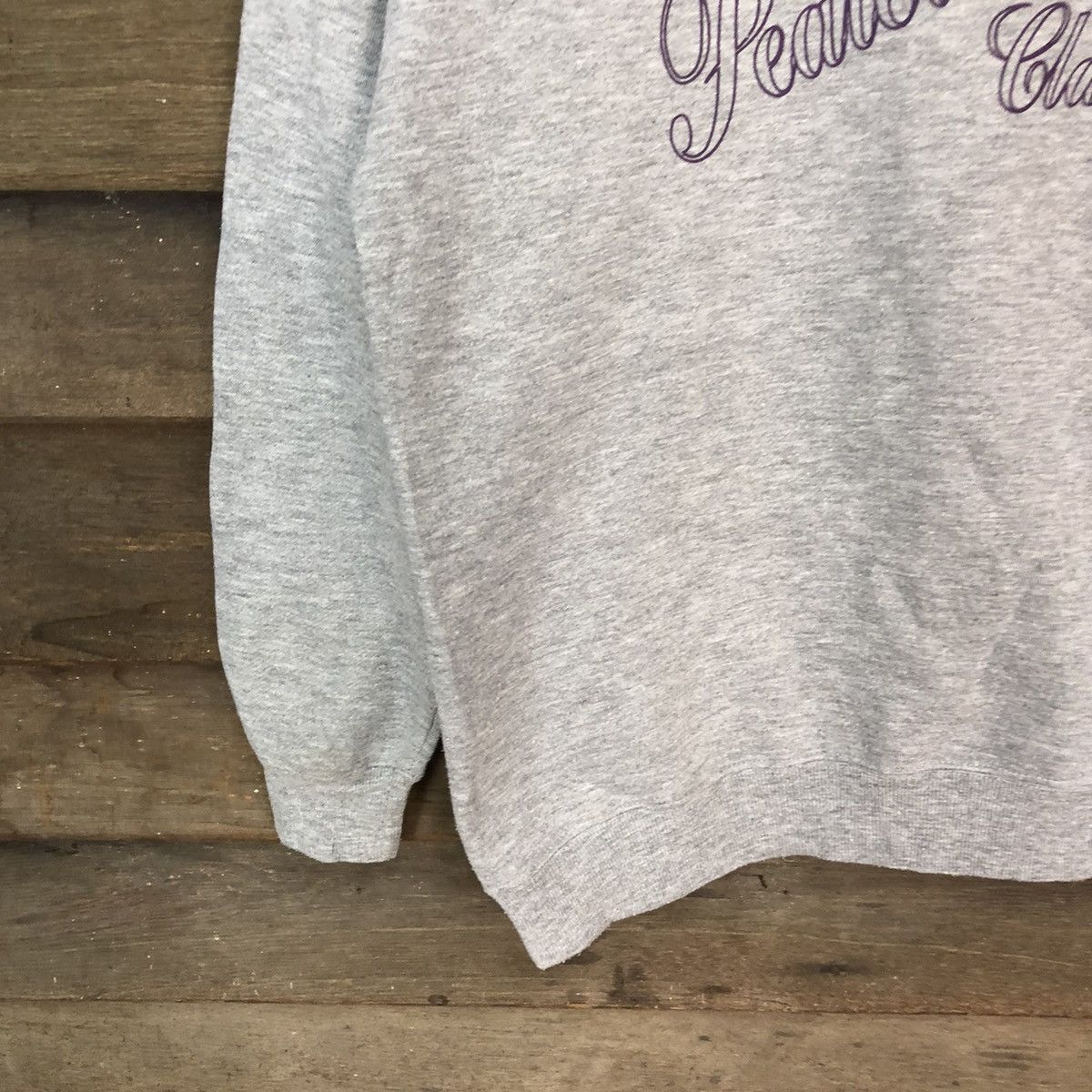 Japanese Brand Peaters Mask Grey Sweatshirt #6004 Size US M / EU 48-50 / 2 - 4 Thumbnail