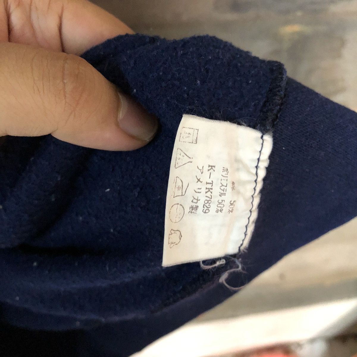 Vintage Scorpion vintage Dark blue Sweatshirt #5993 Size US L / EU 52-54 / 3 - 13 Thumbnail