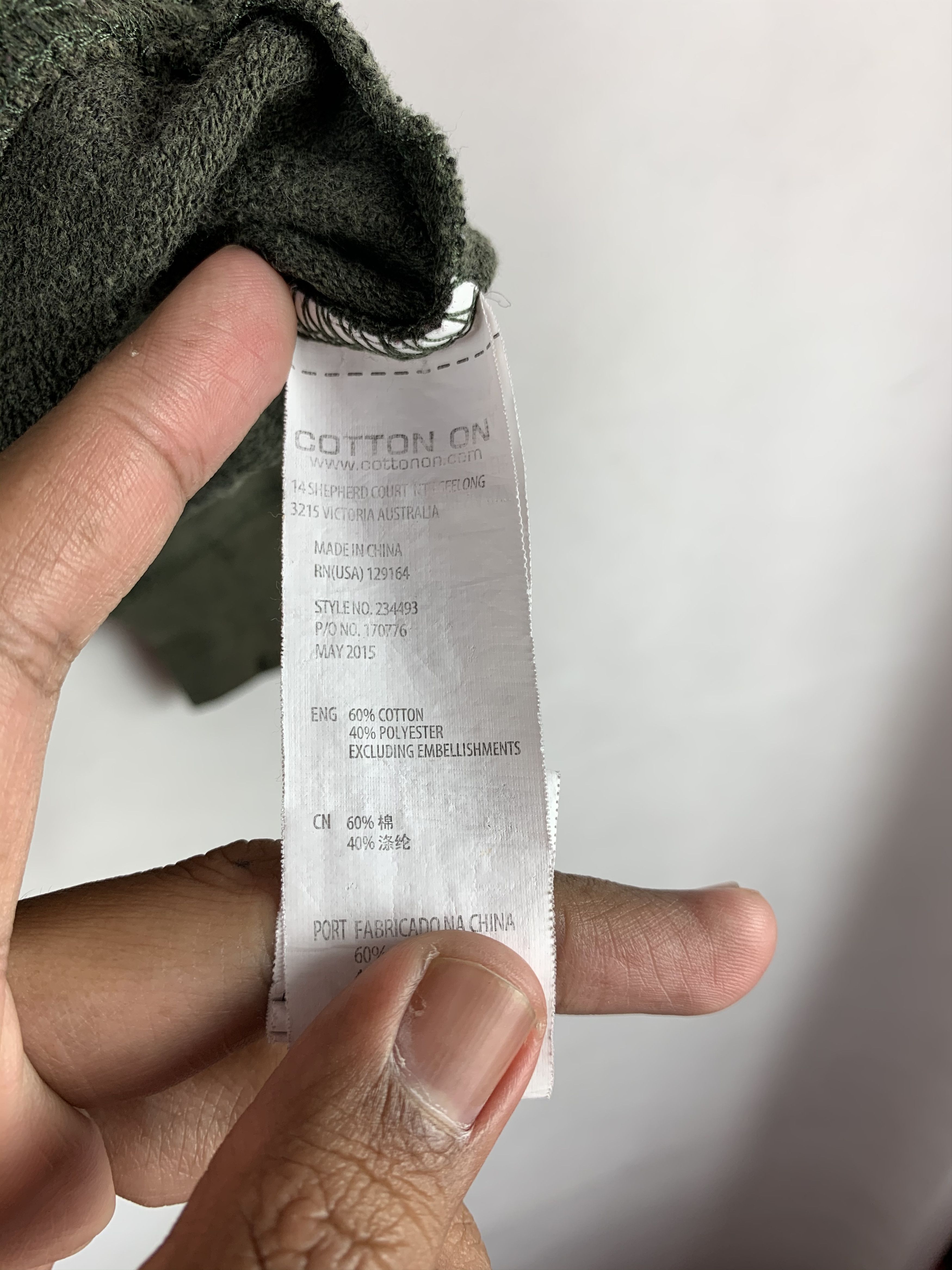 Cotton On 🔥Cotton On Plain Zipper Hoodie Sweater Size US M / EU 48-50 / 2 - 4 Thumbnail