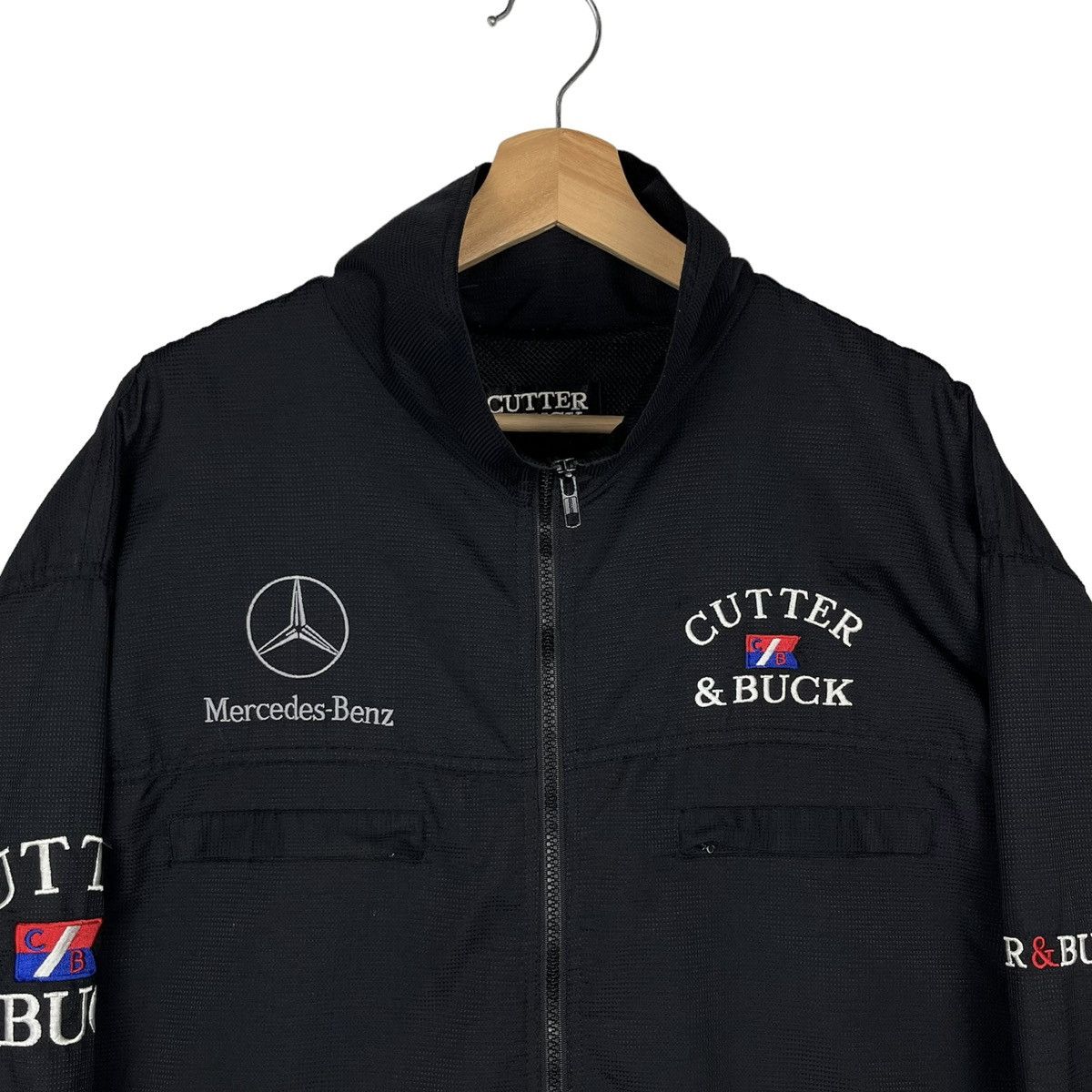 Mercedes-Benz Last Drop❗️ Vintage Mercedes Benz Embroidered Jacket Size US L / EU 52-54 / 3 - 4 Thumbnail