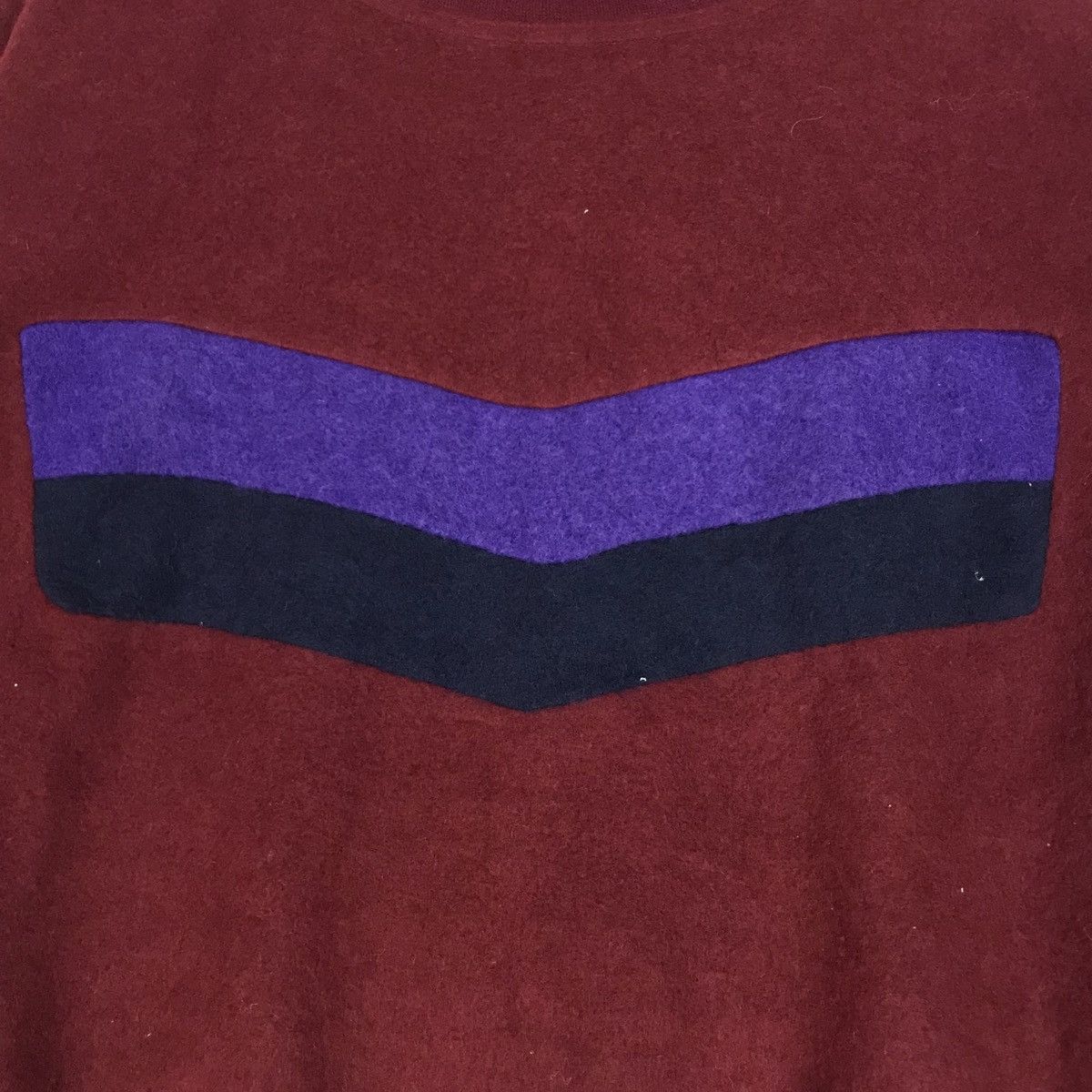 Valentino Vintage 90s VALENTINO GARAVANI Fleece Sweatshirt Pullover Size US XL / EU 56 / 4 - 3 Thumbnail