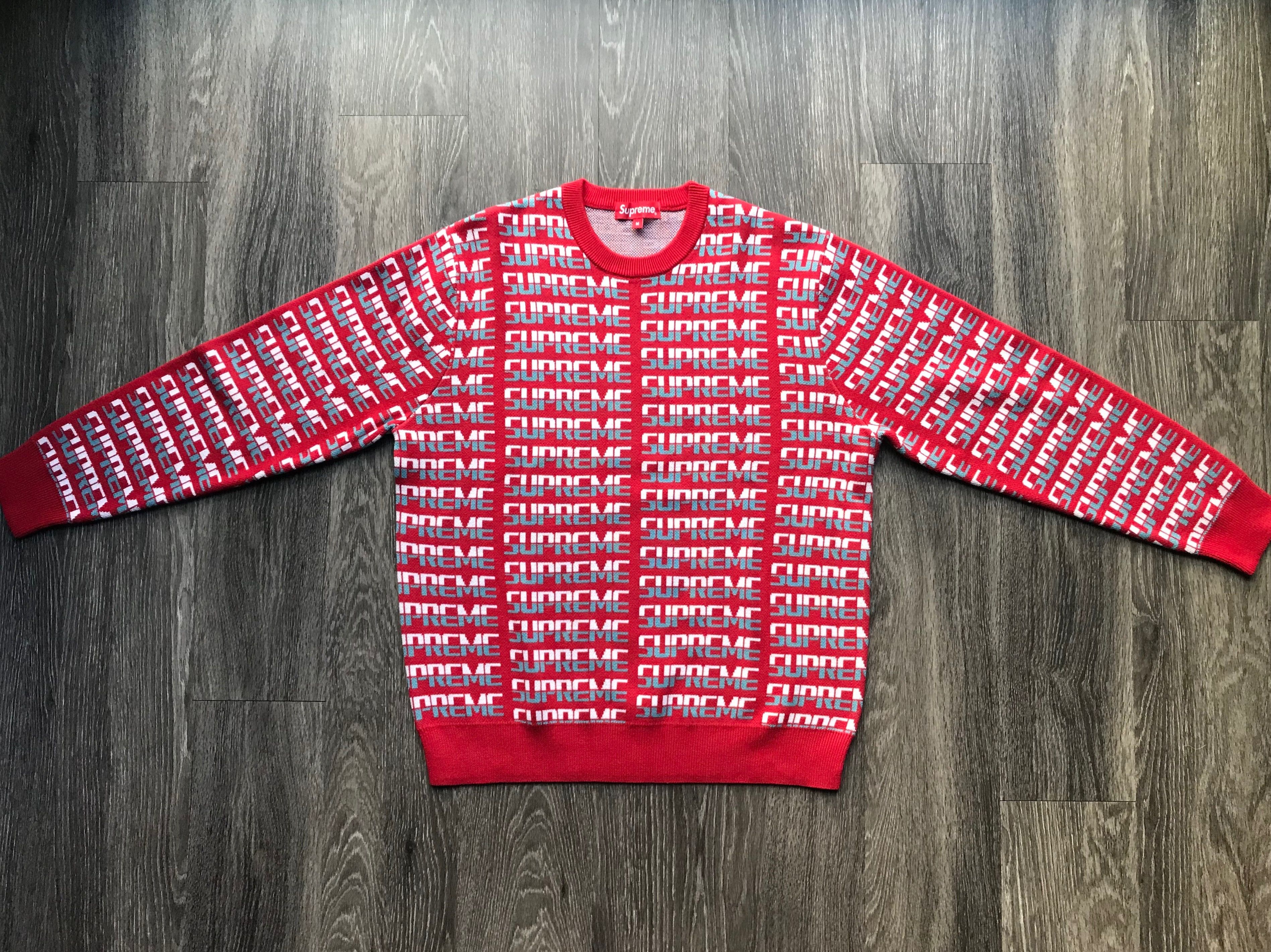 Supreme hotsell christmas hoodie