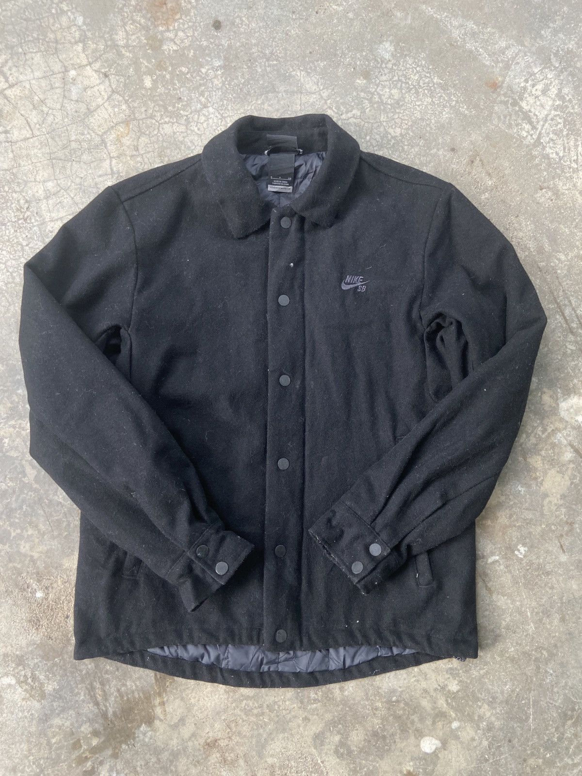 Nike Nike SB Wool Quilted Jacket Size US S / EU 44-46 / 1 - 3 Thumbnail