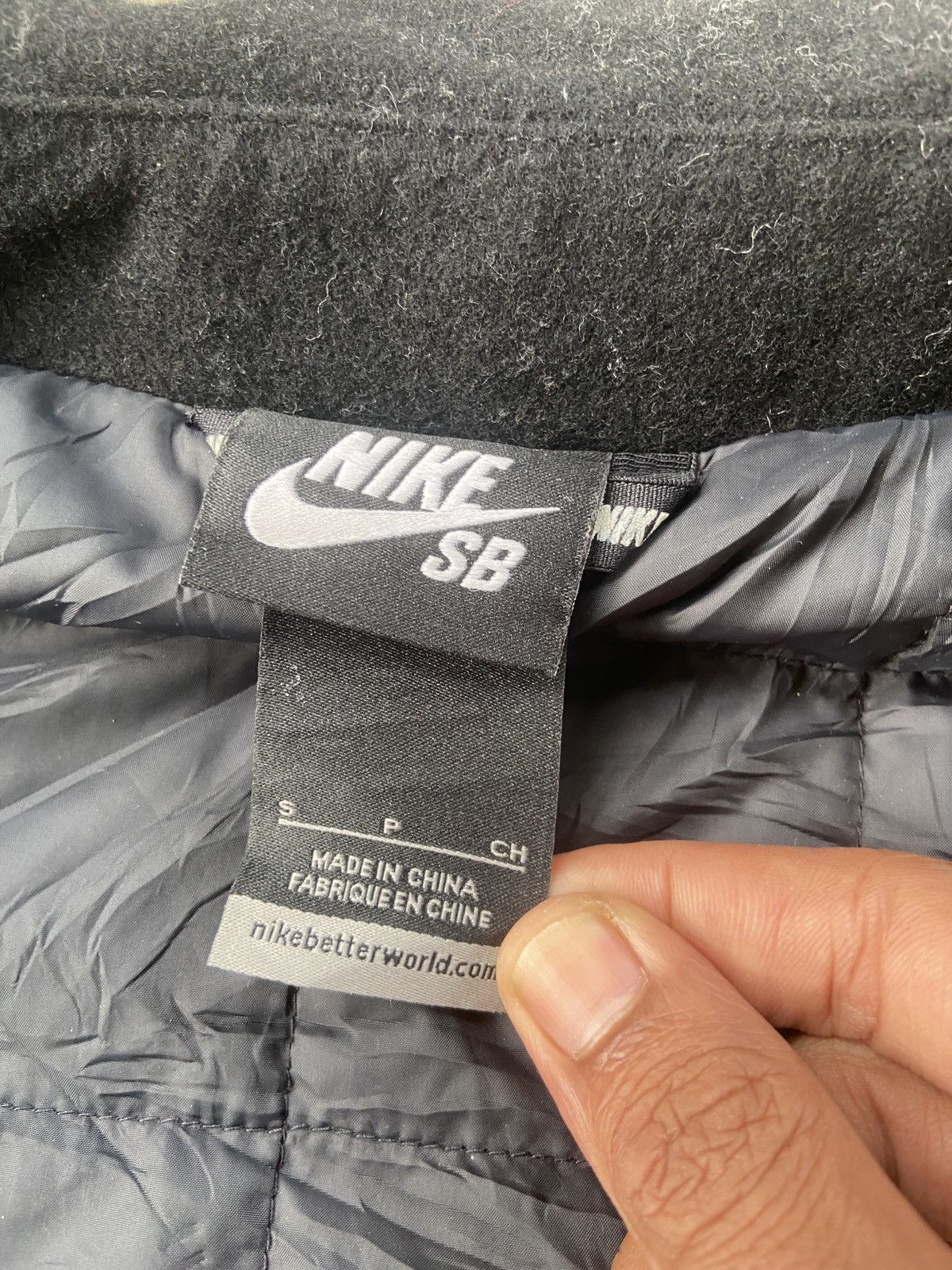 Nike Nike SB Wool Quilted Jacket Size US S / EU 44-46 / 1 - 10 Thumbnail