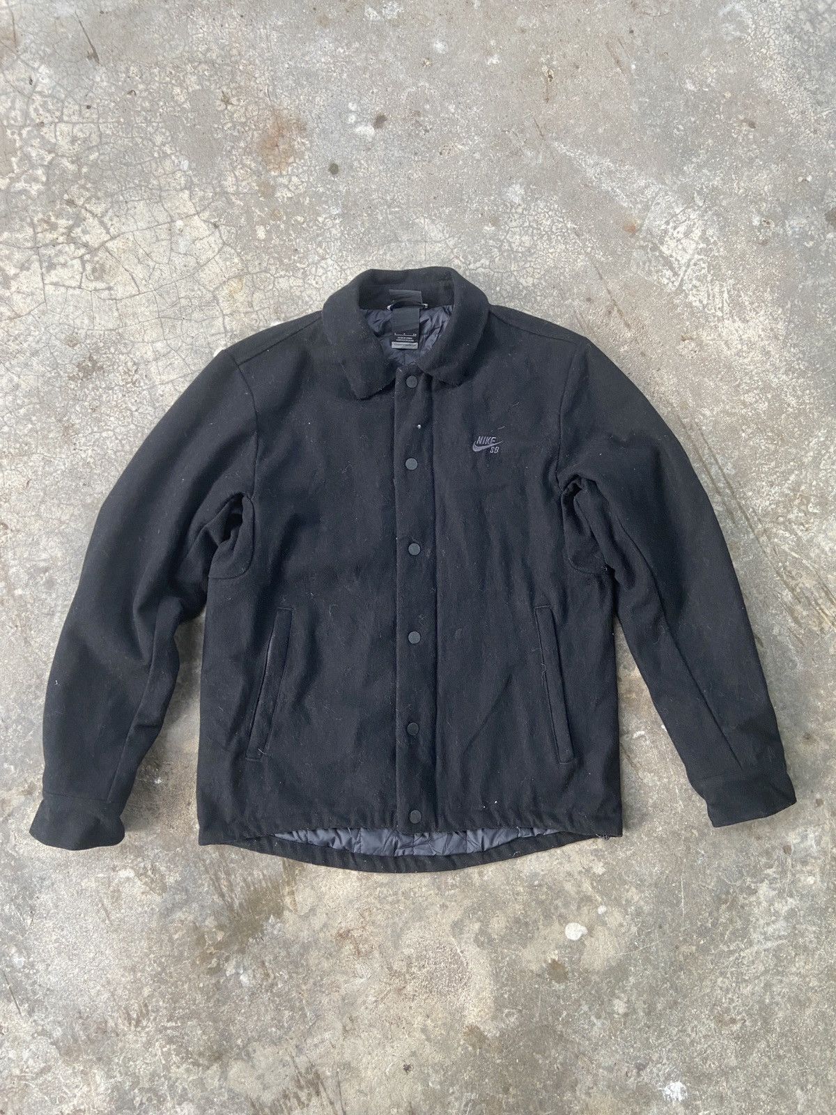 Nike Nike SB Wool Quilted Jacket Size US S / EU 44-46 / 1 - 1 Thumbnail