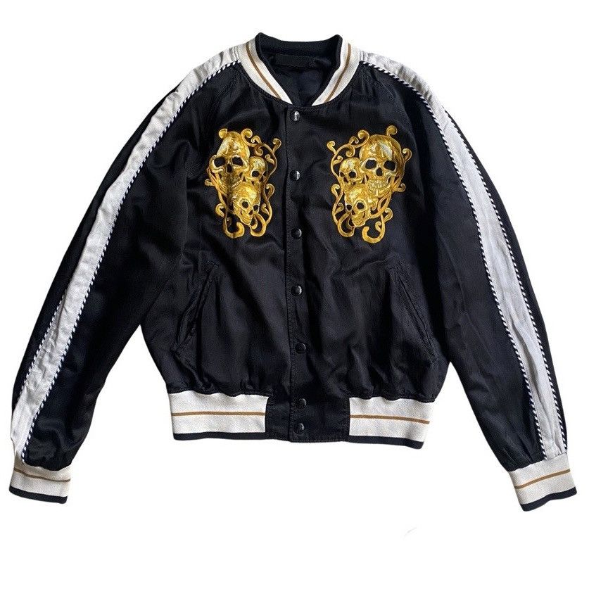 Alexander McQueen SS17 skull embroidered Souvenir Jacket
