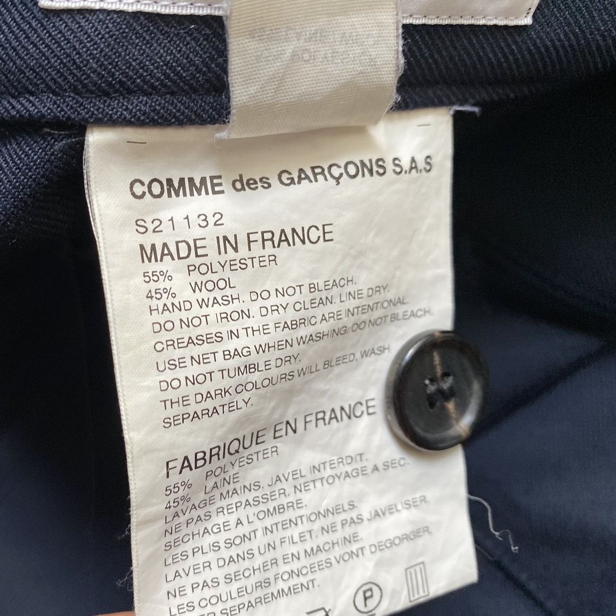 Comme des Garcons AW13 Drop Crotch Pants Size US 32 / EU 48 - 5 Thumbnail