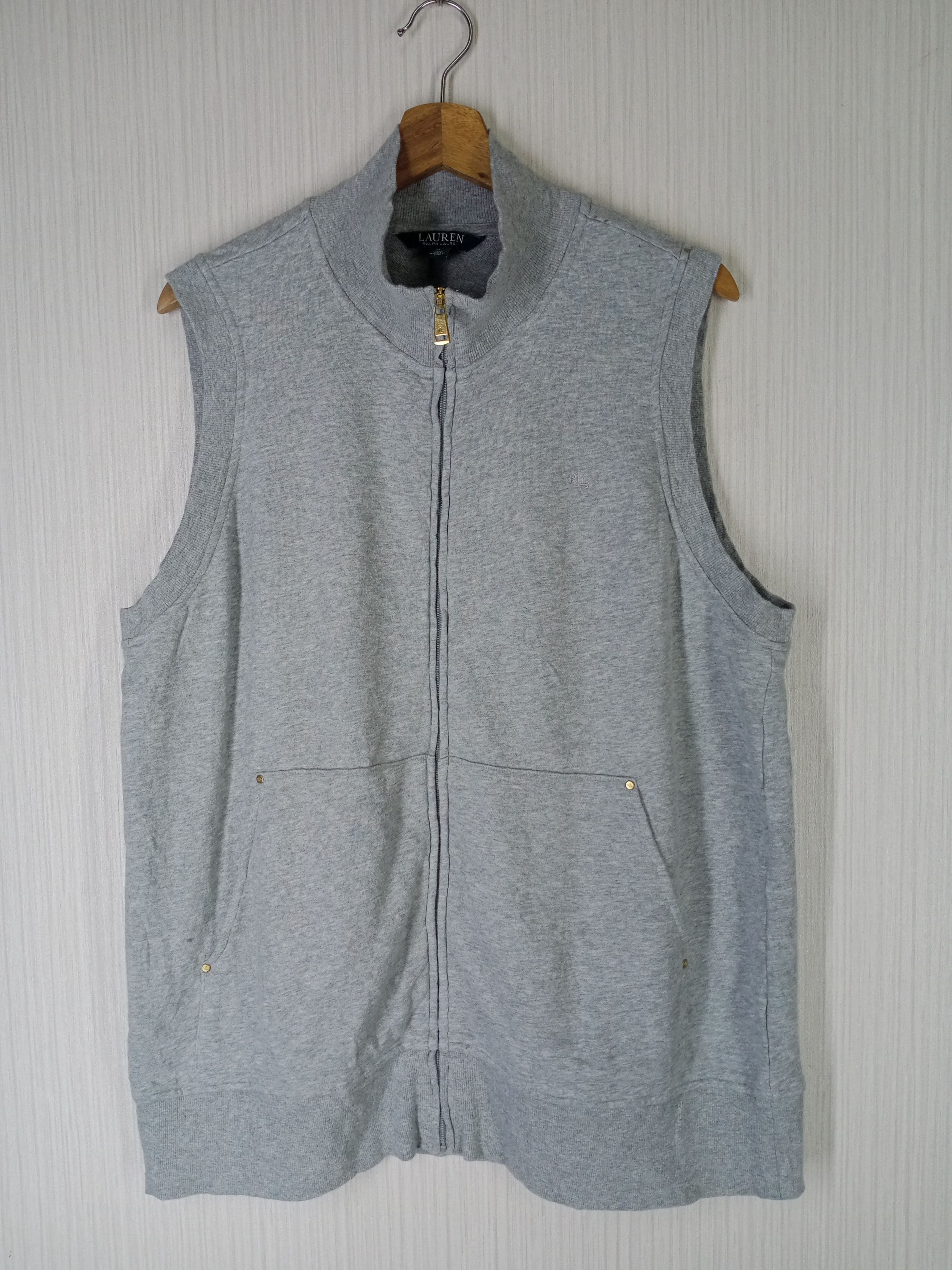 Lauren Ralph Lauren × Polo Ralph Lauren × RRL Ralph Lauren Rare Vintage Lauren Ralph Lauren Sleeveless Vest Size US XL / EU 56 / 4 - 1 Thumbnail