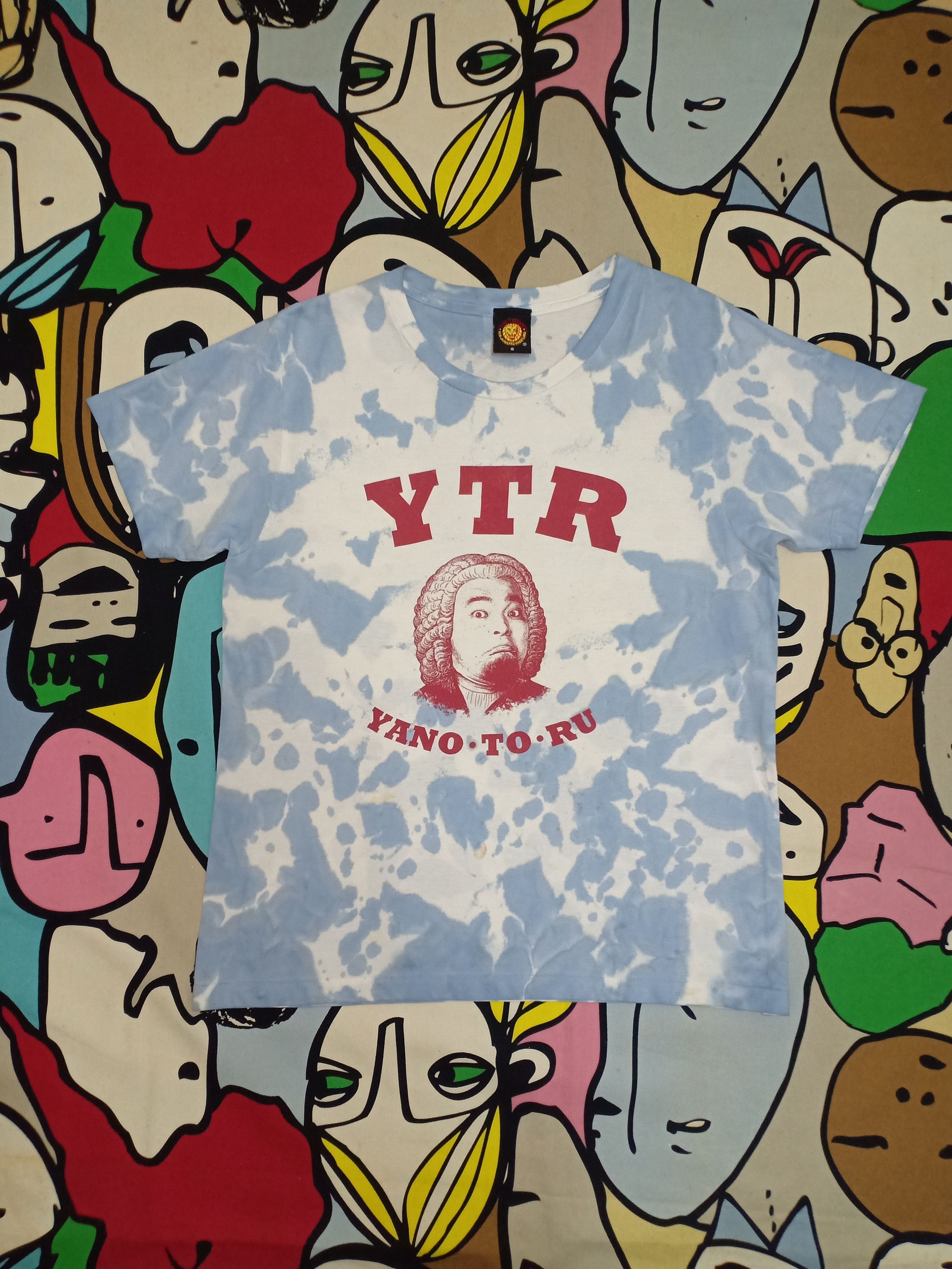 T-shirt Vintage All Japan Pro Wrestling NTV Giant Service Taille L - Neuf, Japon