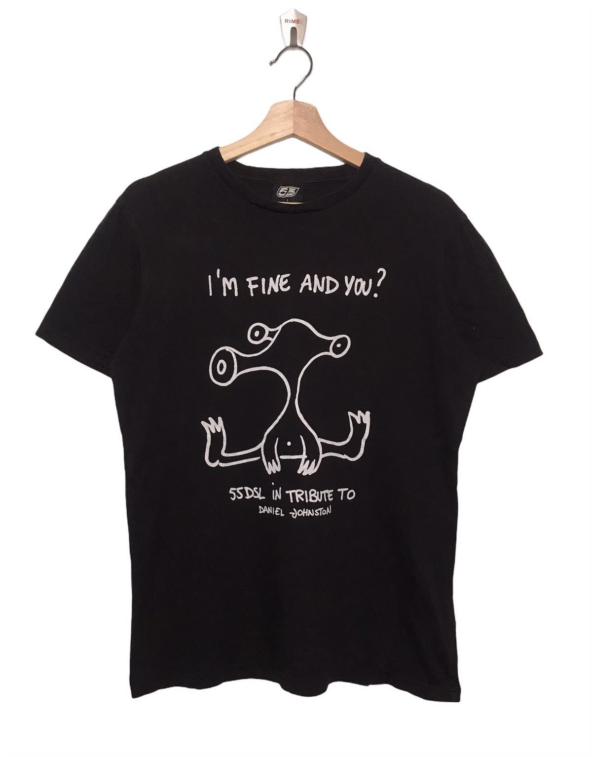 Band Tees × Nirvana × Vintage I’m fine and you? tribute daniel johnston Size US M / EU 48-50 / 2 - 1 Thumbnail