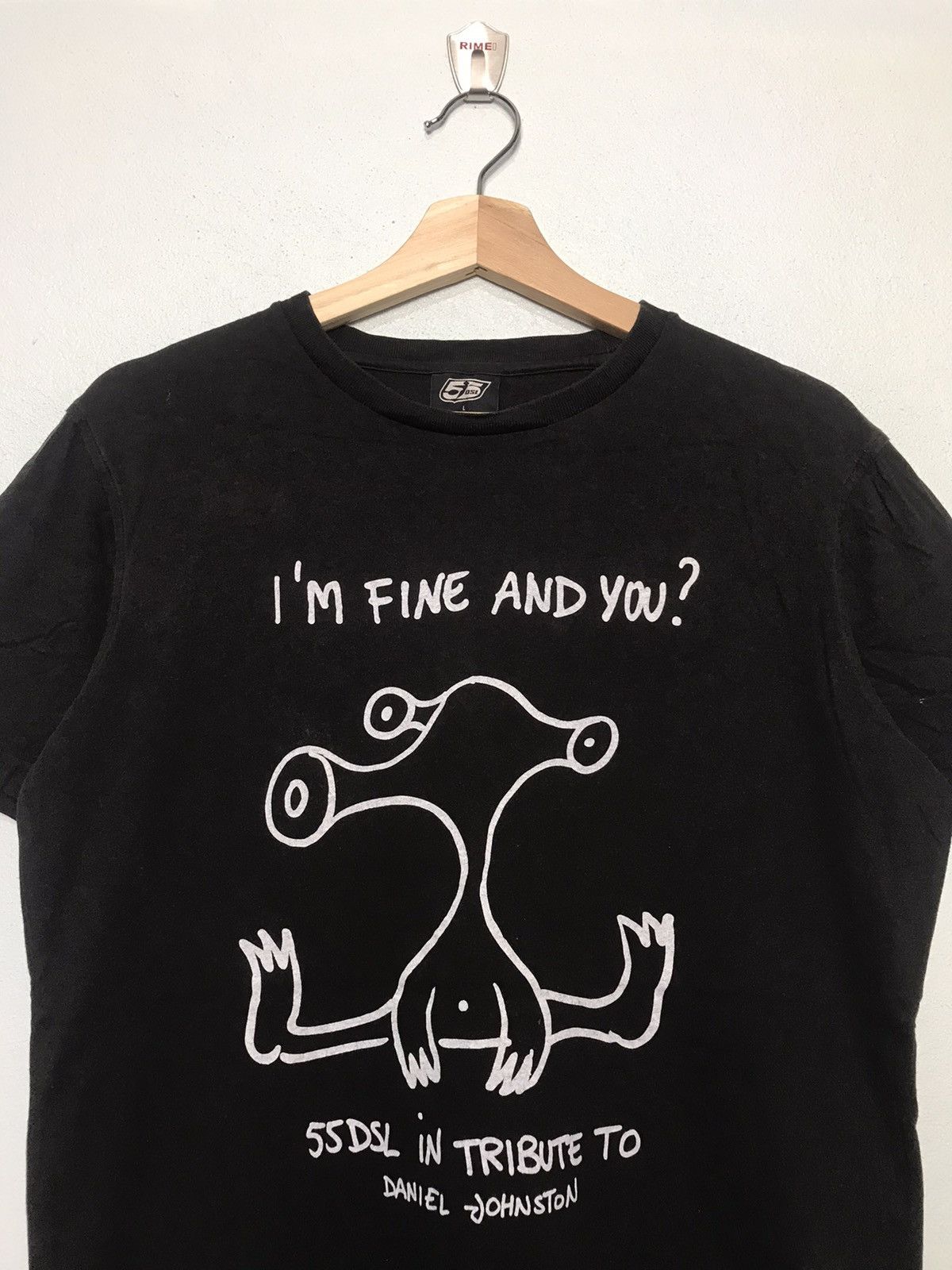 Band Tees × Nirvana × Vintage I’m fine and you? tribute daniel johnston Size US M / EU 48-50 / 2 - 2 Thumbnail
