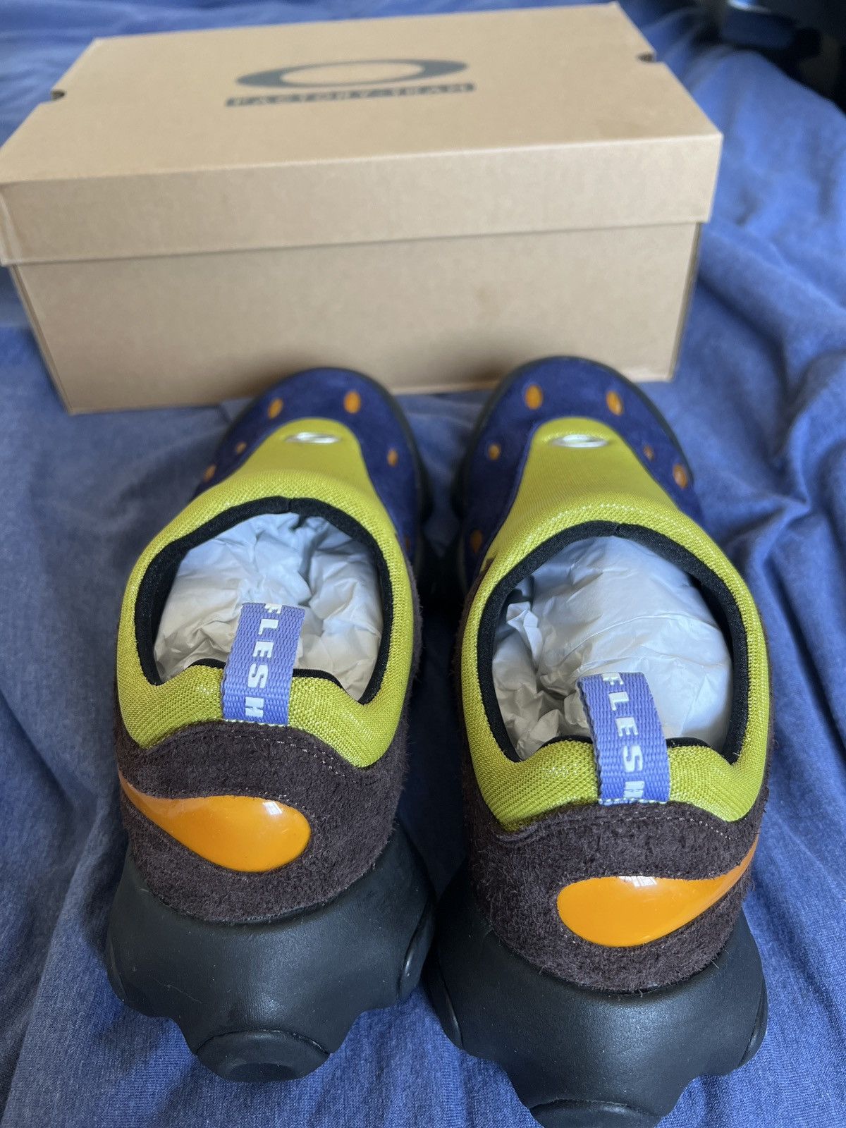 Brain Dead × Oakley Brain Dead x Oakley Factory Team Flesh Shoe Size US 10 / EU 43 - 3 Thumbnail