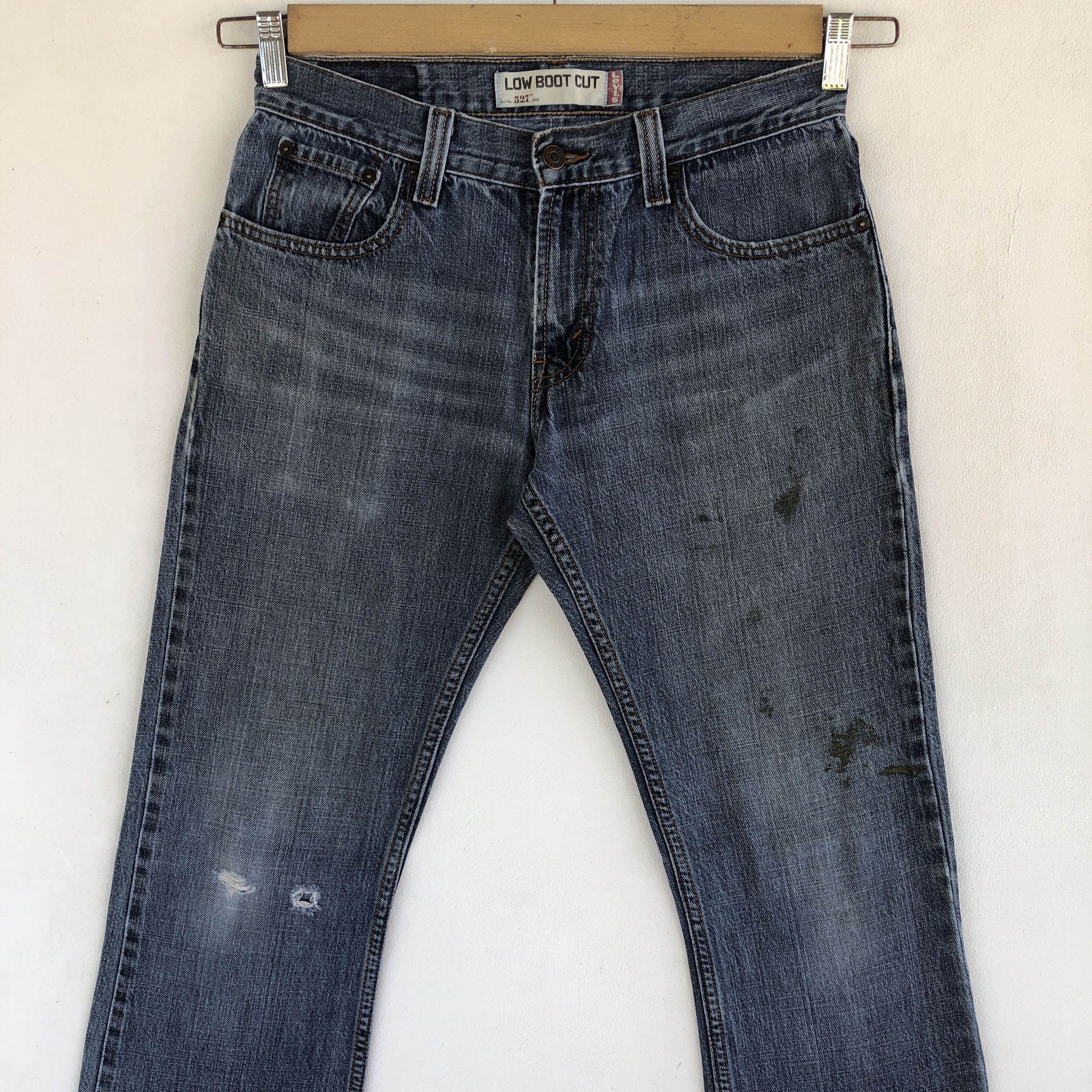 Levi's Vintage Levis Flare Jeans Levis 527 Bootcut Wide Leg Denim Size 28" / US 6 / IT 42 - 5 Thumbnail